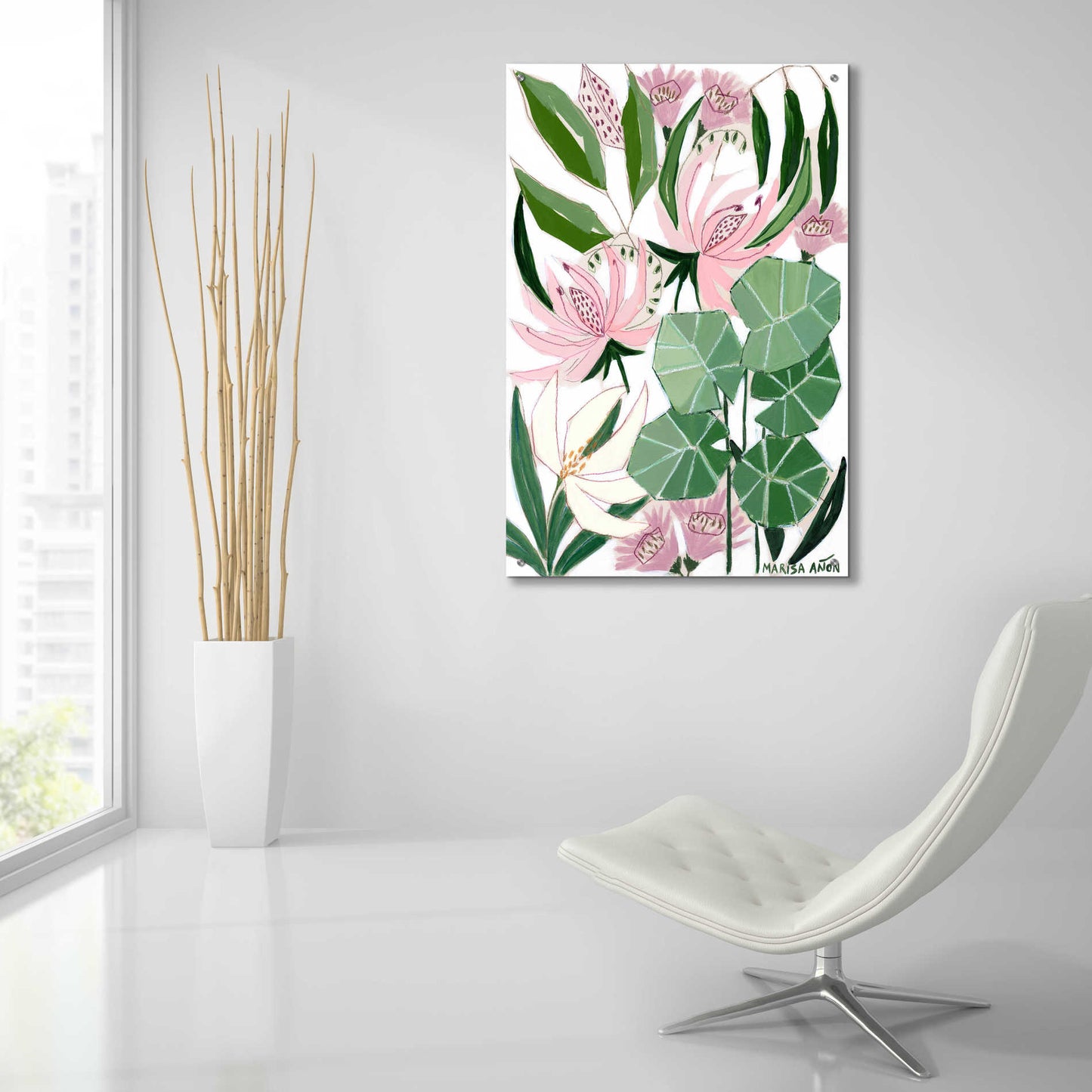 Epic Art 'Bohemia 1' by Marisa Anon, Acrylic Glass Wall Art,24x36