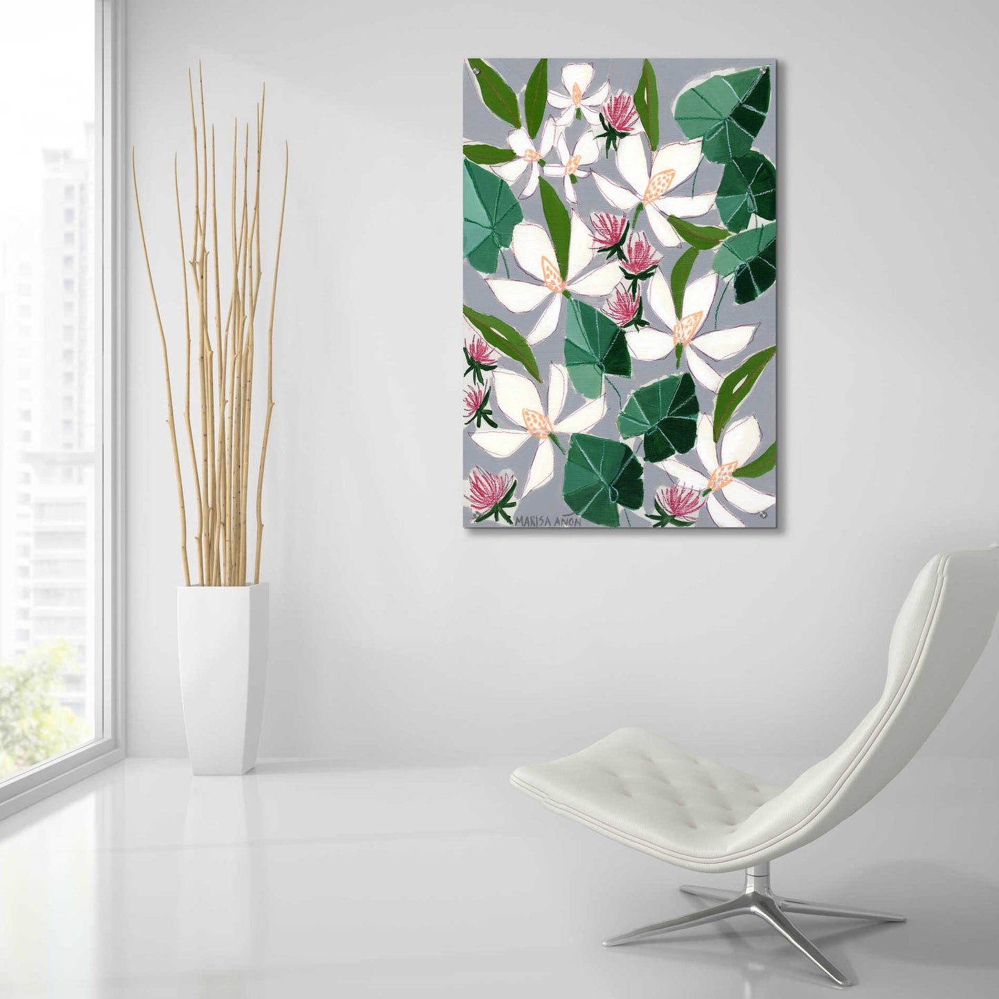 Epic Art 'Bohemia 2' by Marisa Anon, Acrylic Glass Wall Art,24x36