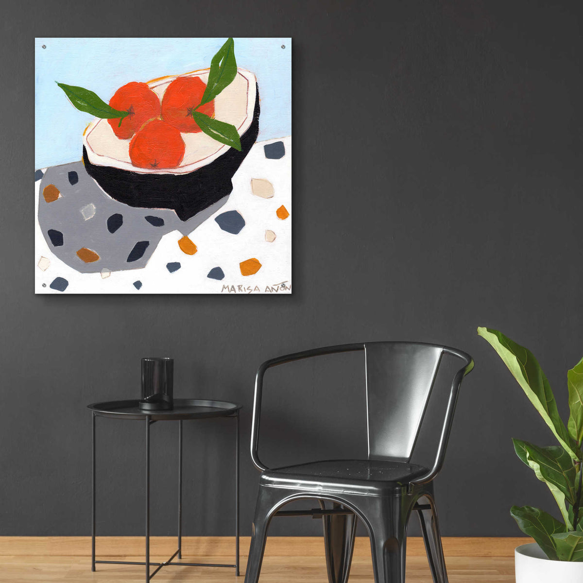 Epic Art 'Valencia Late' by Marisa Anon, Acrylic Glass Wall Art,36x36