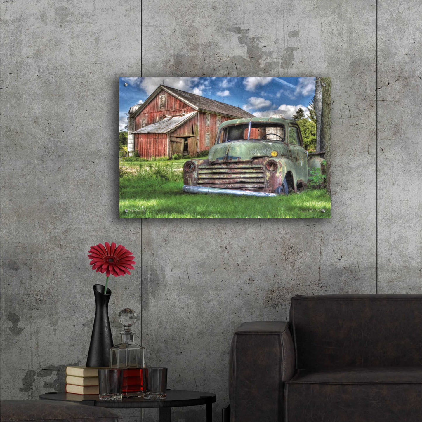 Epic Art 'Days Gone By' by Lori Deiter Acrylic Glass Wall Art,36x24