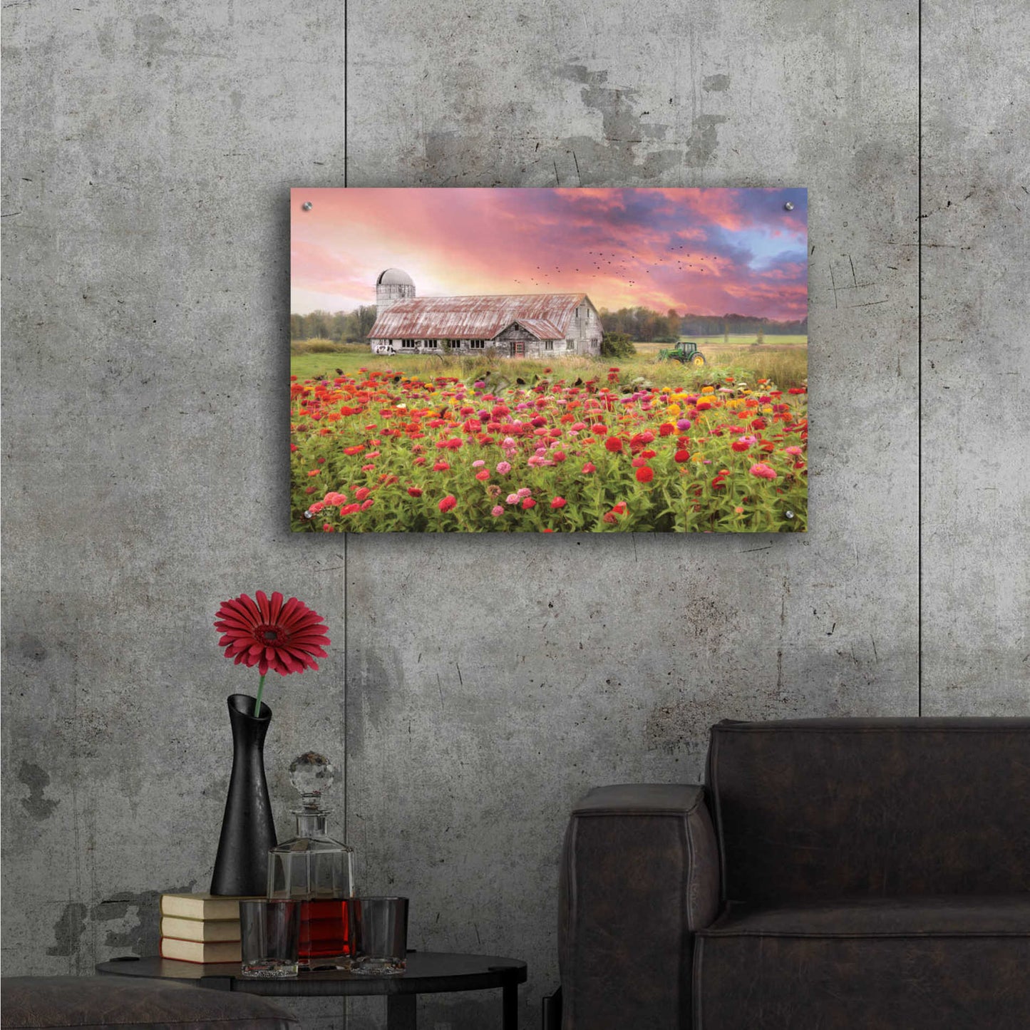 Epic Art 'Vermont Colors' by Lori Deiter Acrylic Glass Wall Art,36x24