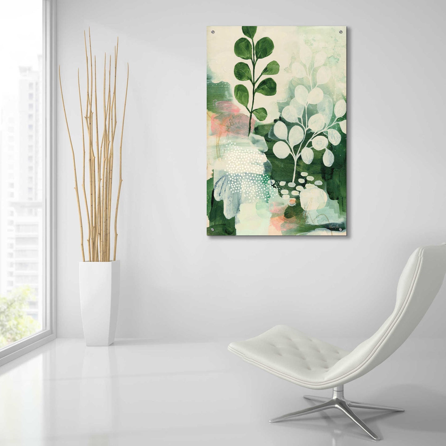 Epic Art 'Nature Story IV' by Laura Horn, Acrylic Glass Wall Art,24x36