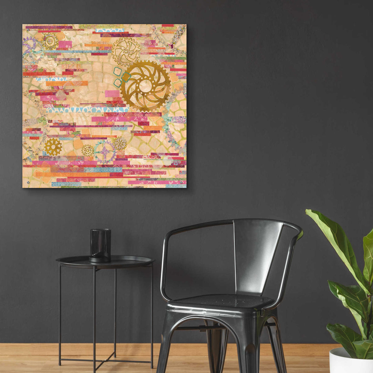Epic Art 'EU Timetable I' by Kathy Ferguson, Acrylic Glass Wall Art,36x36