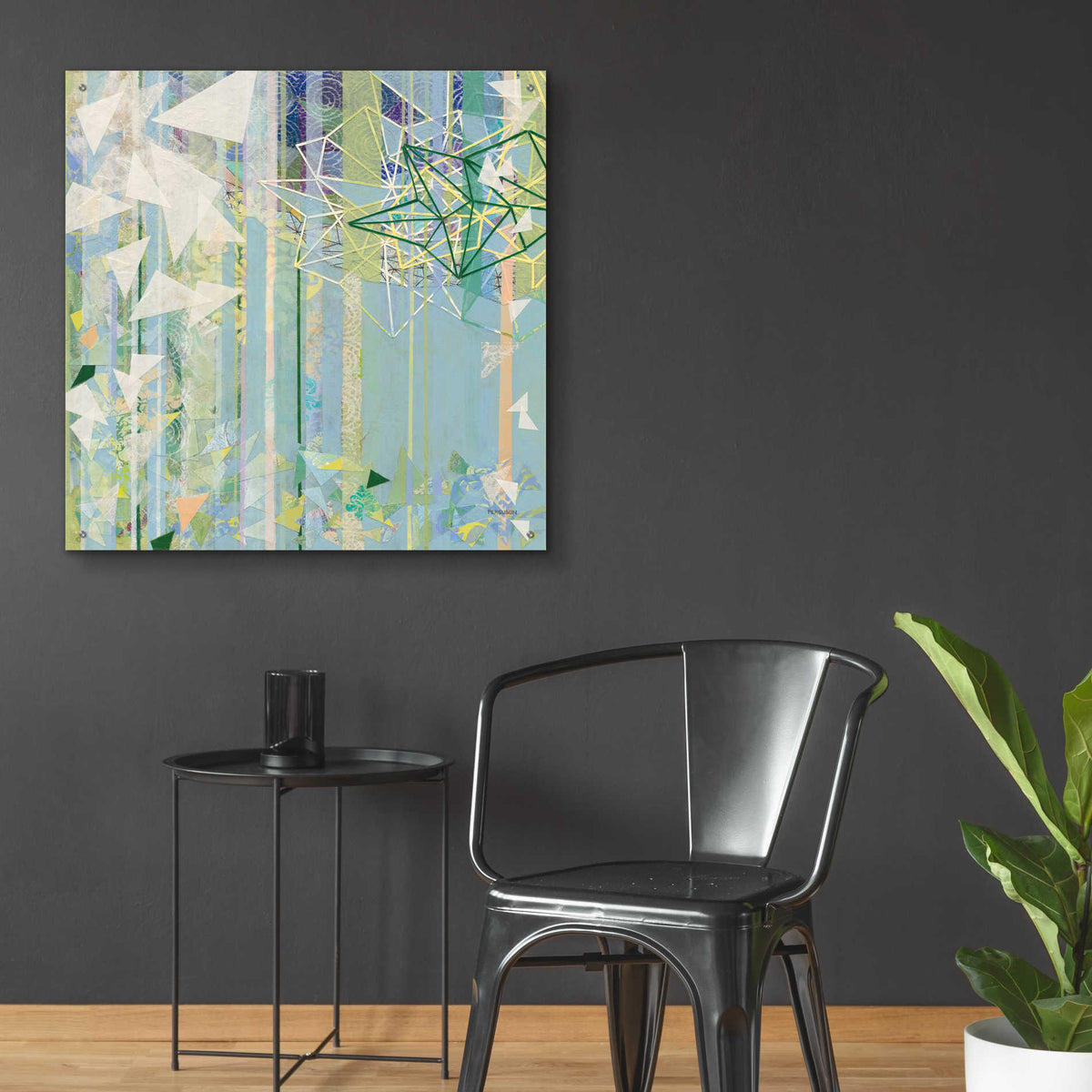 Epic Art 'Hanging Around I' by Kathy Ferguson, Acrylic Glass Wall Art,36x36