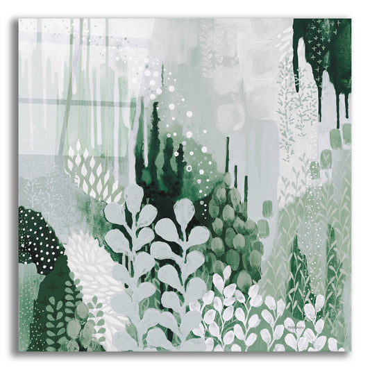 Epic Art 'Light Green Forest II' by Kathy Ferguson, Acrylic Glass Wall Art