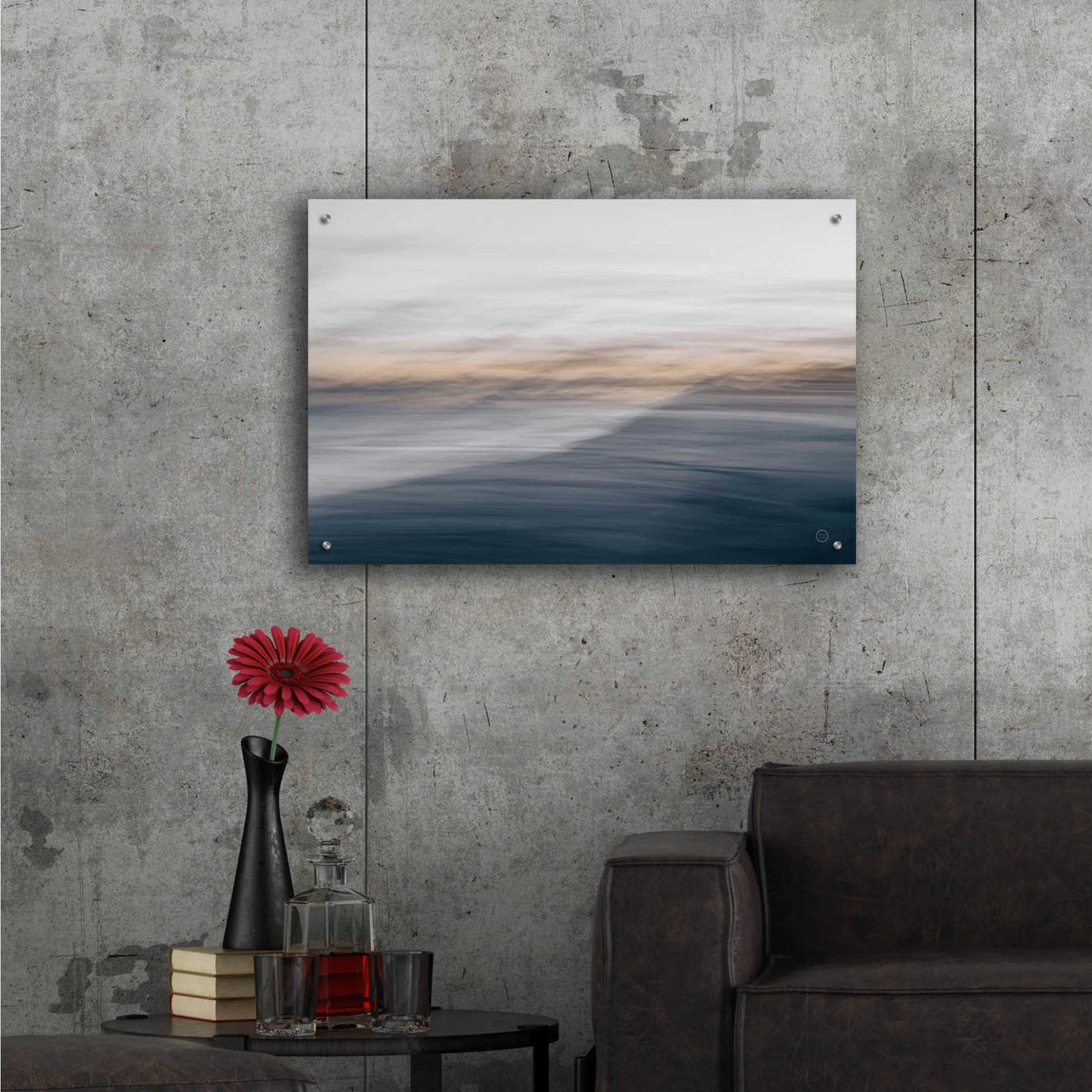 Epic Art 'Waves Move Me III' by Nathan Larson, Acrylic Glass Wall Art,36x24