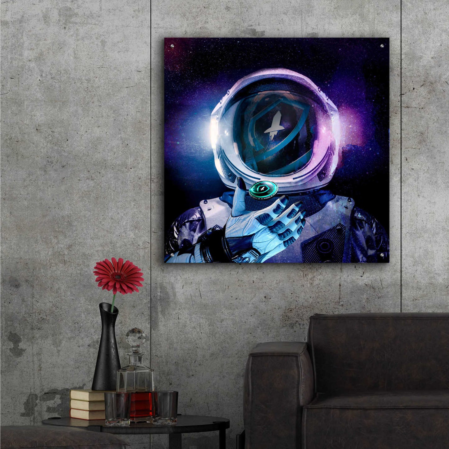Epic Art 'SafeMoon Crypto,' Acrylic Wall Art,36x36