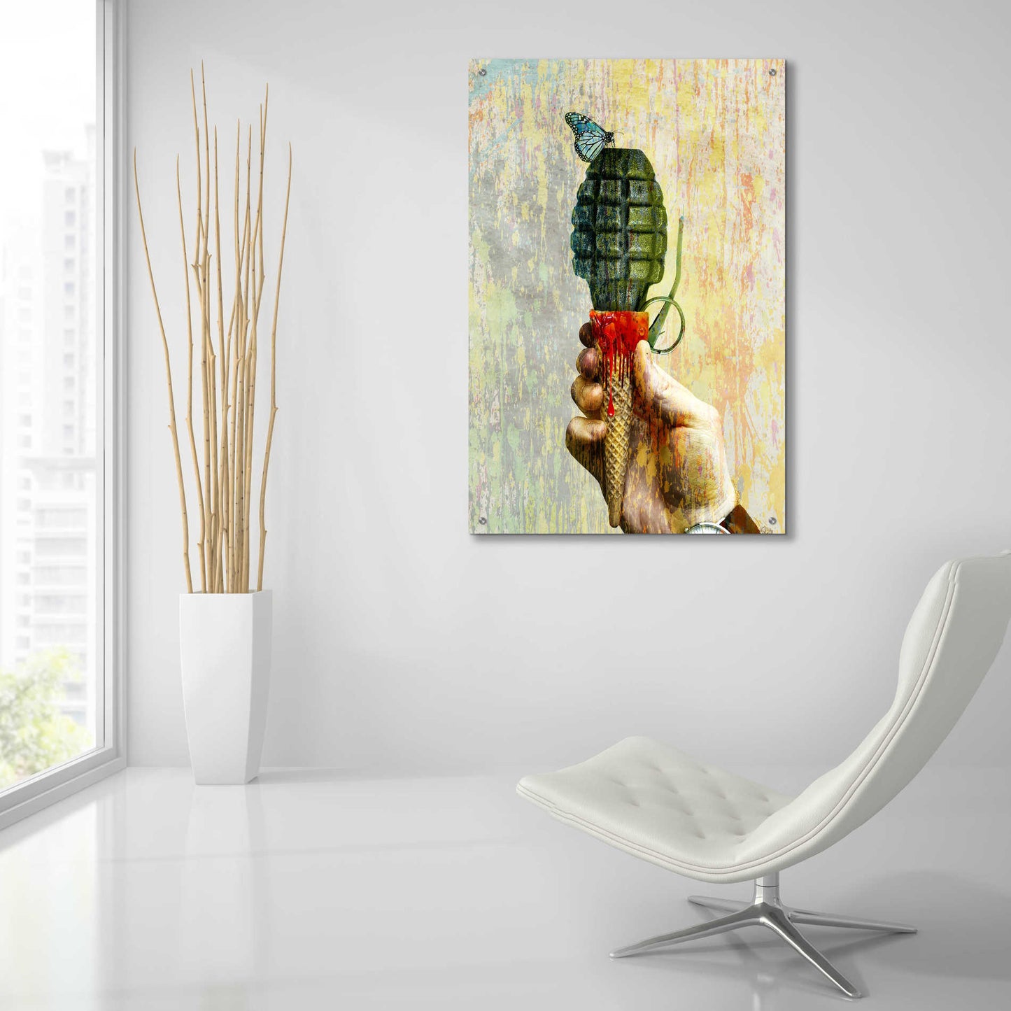 Epic Art 'Bad Intentions,' Acrylic Wall Art,24x36