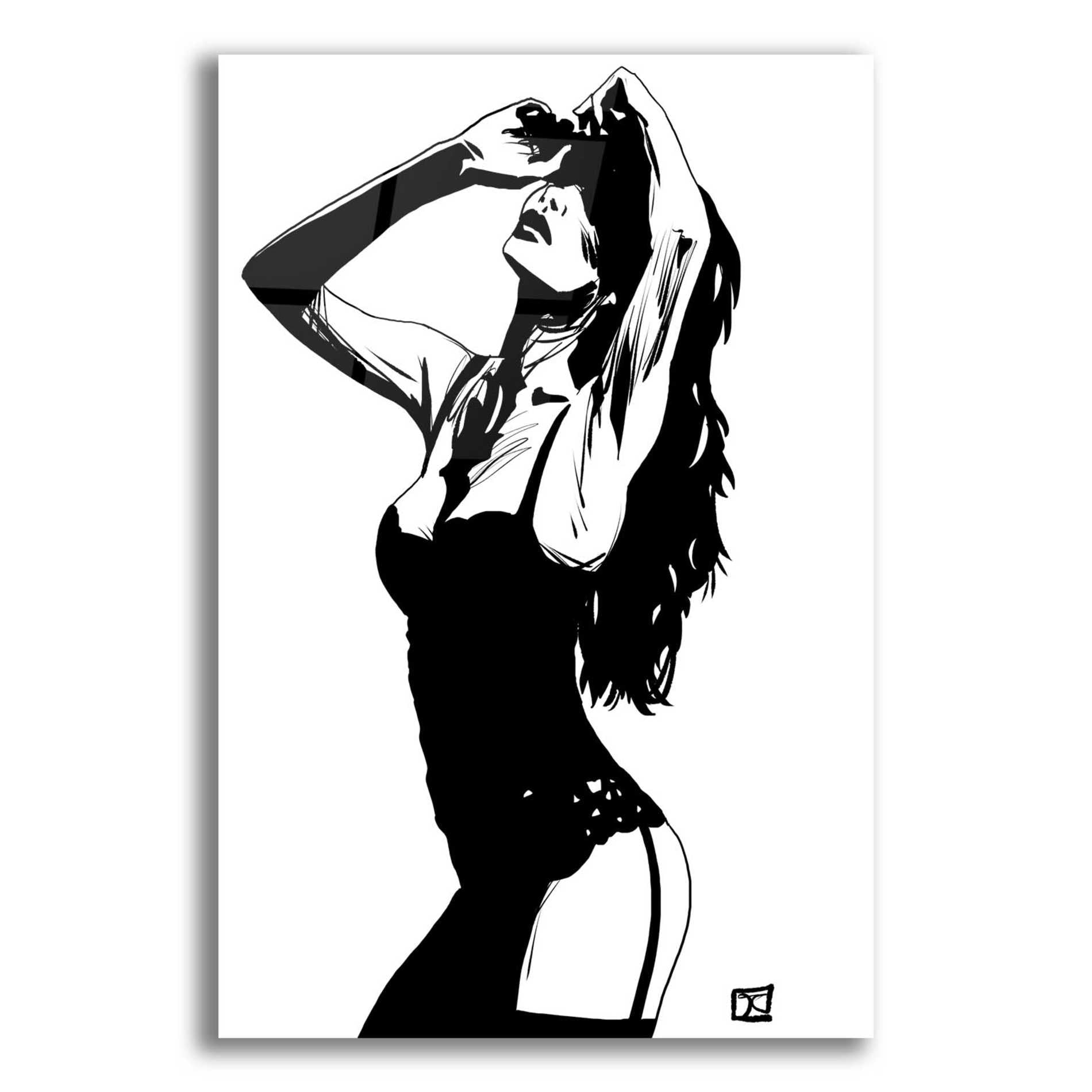 Epic Art 'Lingerie' by Giuseppe Cristiano, Acrylic Glass Wall Art EpicArt.com Epic Art 'Lingerie' by Giuseppe Cristiano, Acrylic Glass Wall Art EpicArt.com