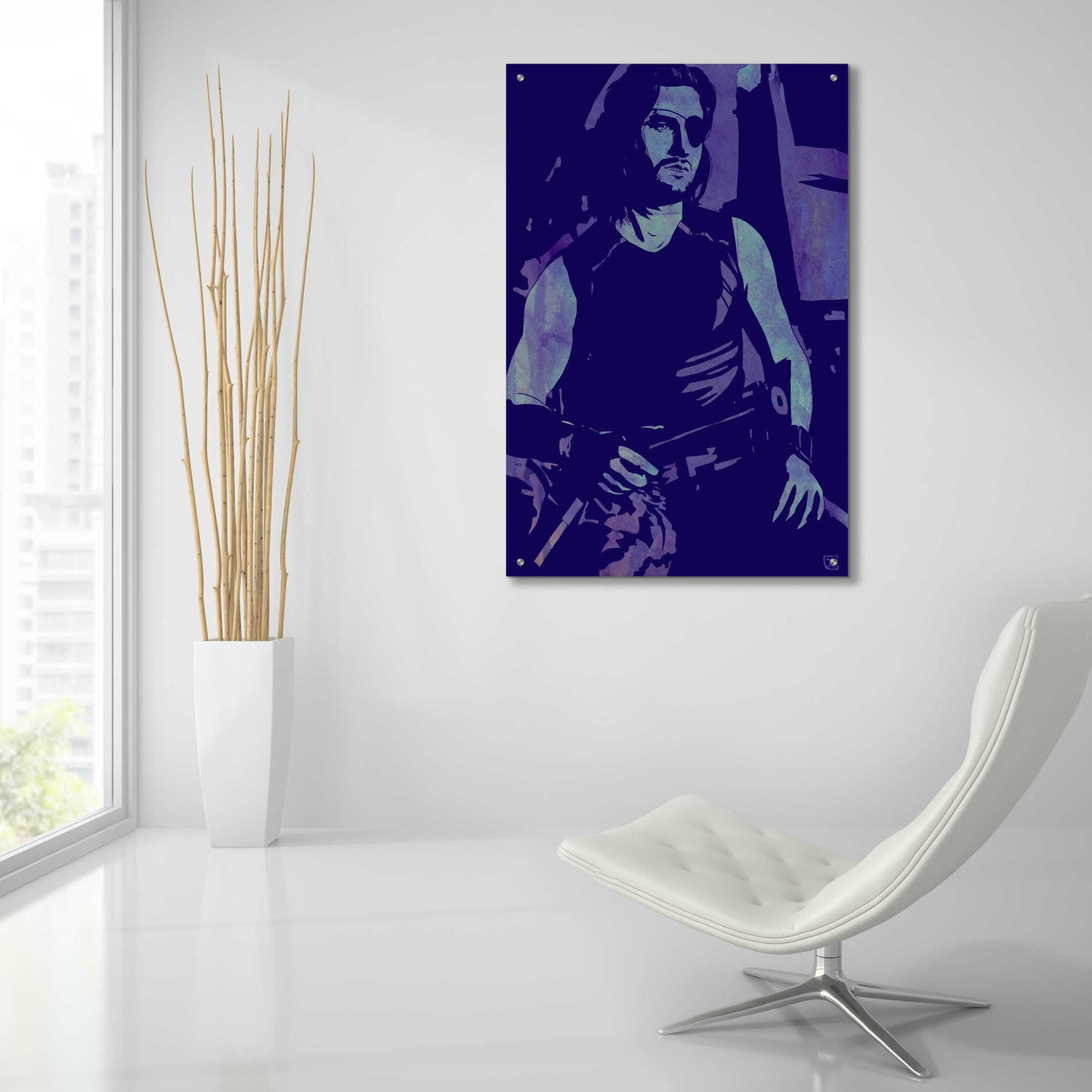 Epic Art 'Plinsken' by Giuseppe Cristiano, Acrylic Glass Wall Art,24x36