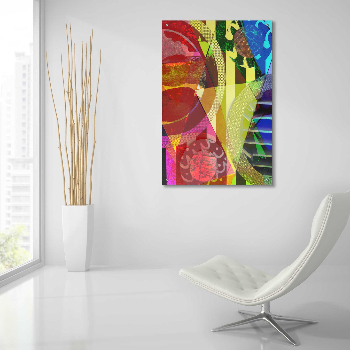 Epic Art 'Perky 1' by Shandra Smith, Acrylic Glass Wall Art,24x36
