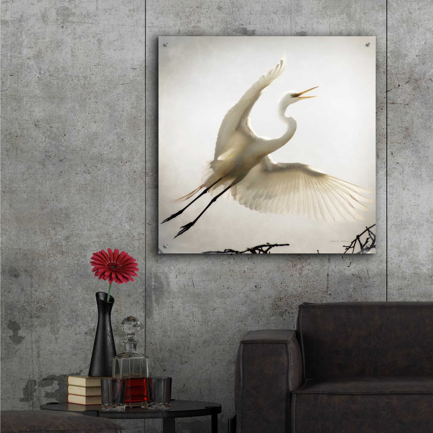 Epic Art 'Emergence' by Debra Van Swearingen, Acrylic Glass Wall Art,36x36