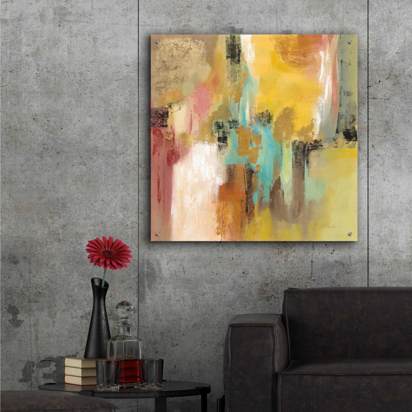Epic Art 'Retro Moment' by Silvia Vassileva, Acrylic Glass Wall Art,36x36