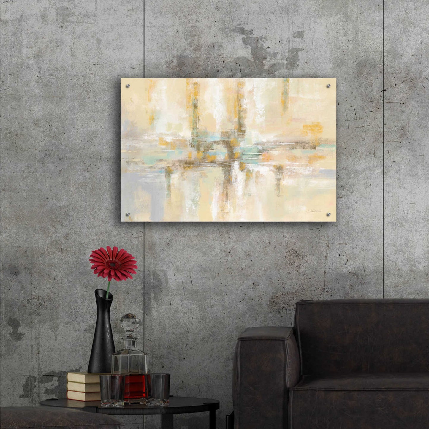 Epic Art 'Winter Fjord' by Silvia Vassileva, Acrylic Glass Wall Art,36x24