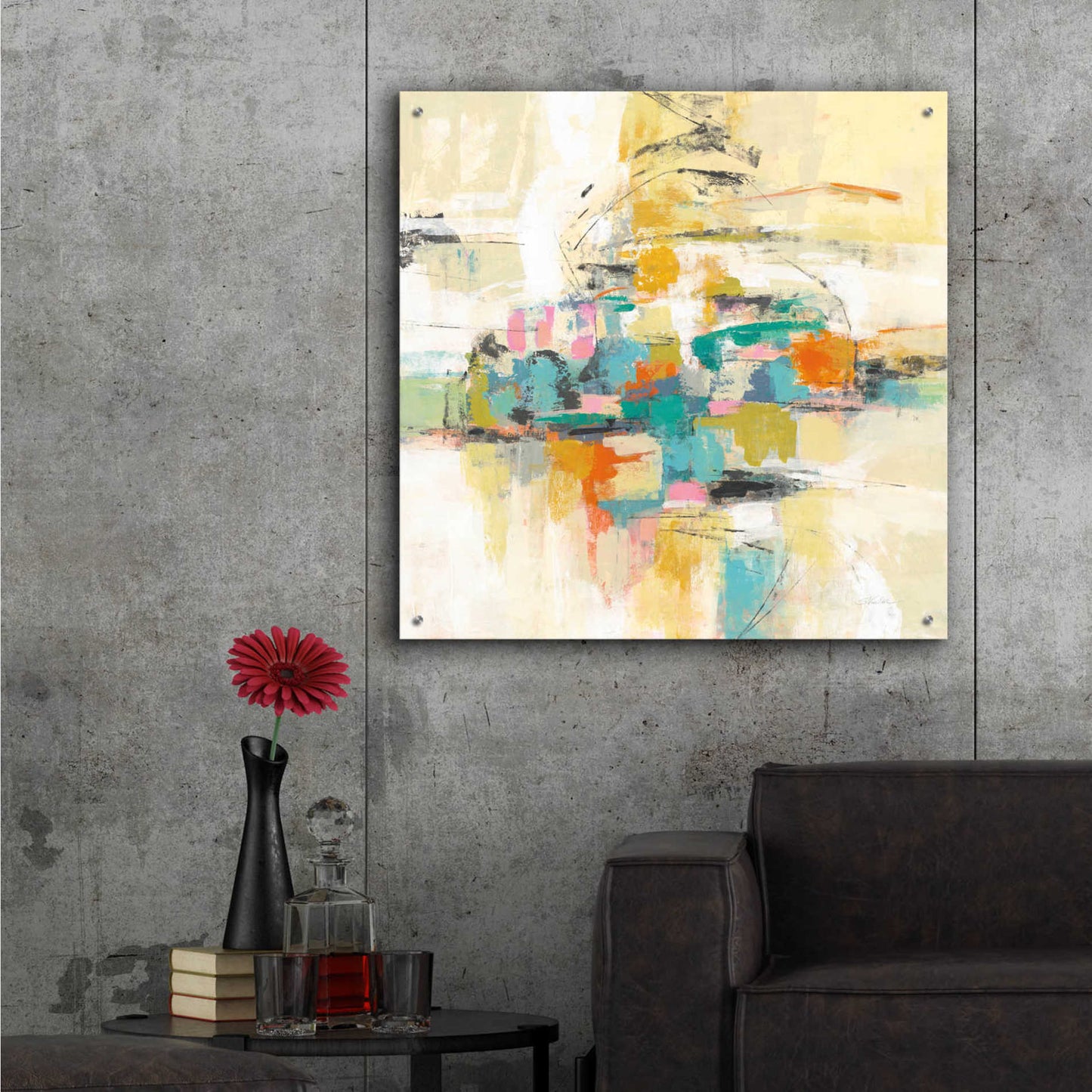 Epic Art 'Silk Road Journey' by Silvia Vassileva, Acrylic Glass Wall Art,36x36
