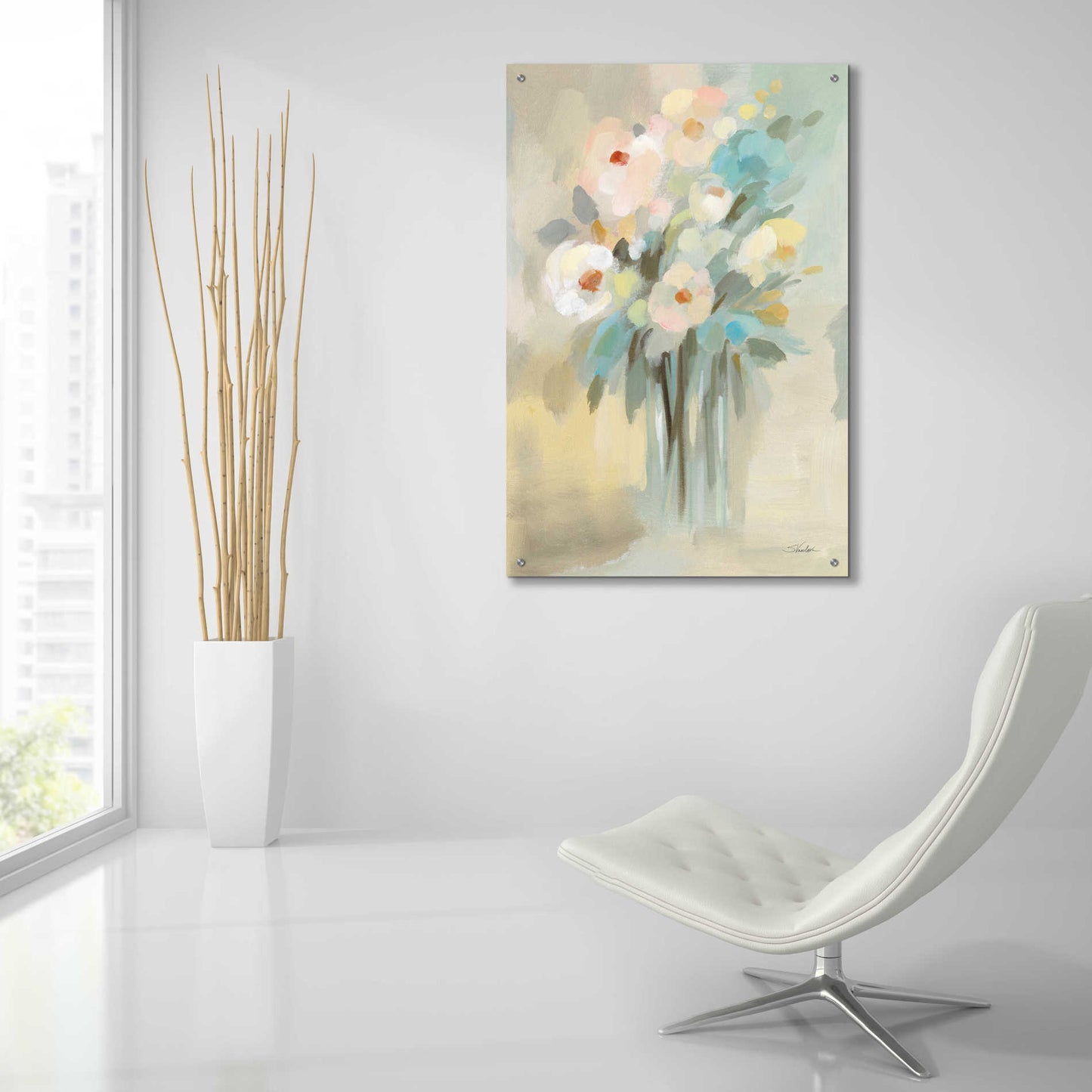 Epic Art 'Love Message' by Silvia Vassileva, Acrylic Glass Wall Art,24x36