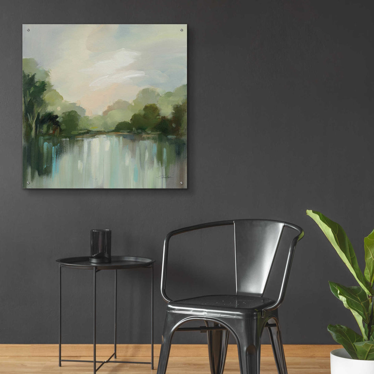 Epic Art 'Cool Spring Day' by Silvia Vassileva, Acrylic Glass Wall Art,36x36