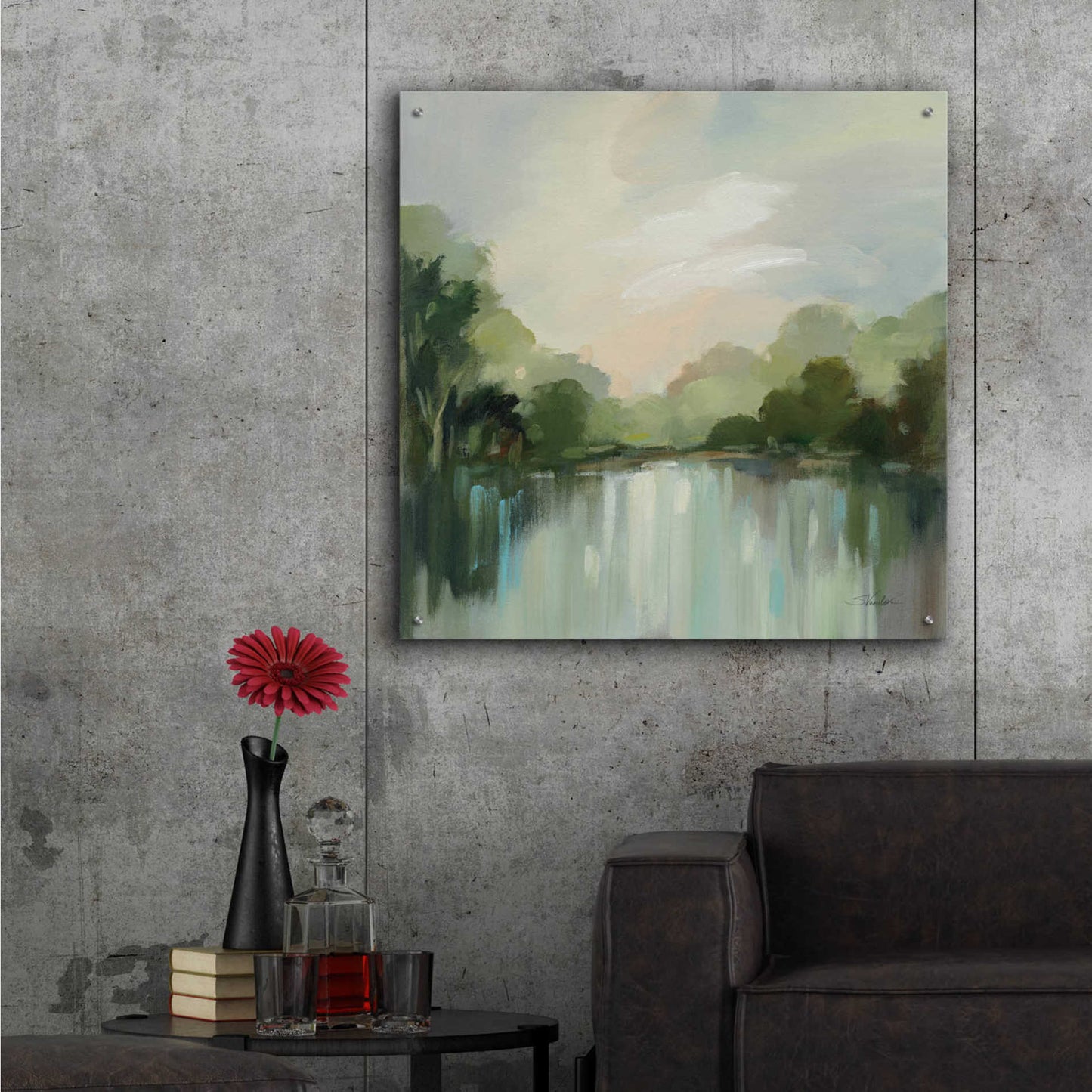 Epic Art 'Cool Spring Day' by Silvia Vassileva, Acrylic Glass Wall Art,36x36