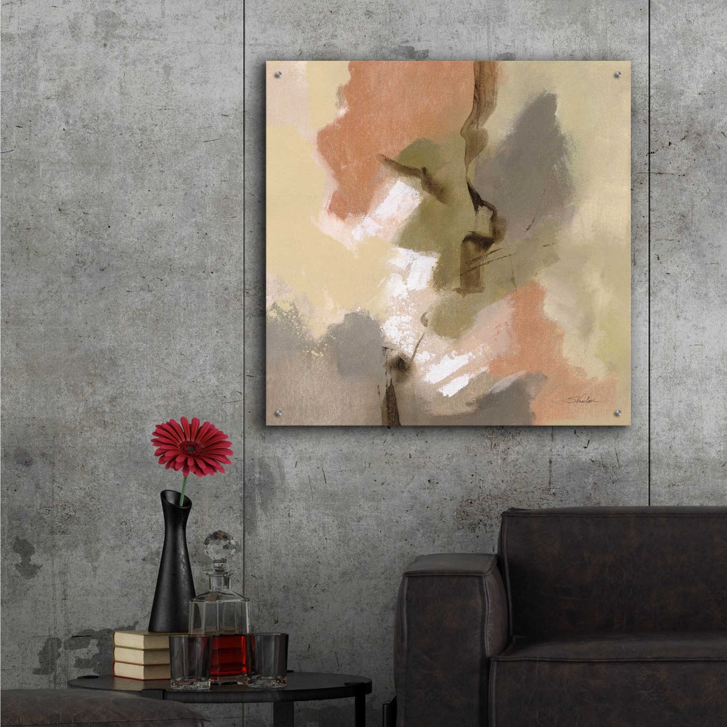 Epic Art 'Meadow View II' by Silvia Vassileva, Acrylic Glass Wall Art,36x36