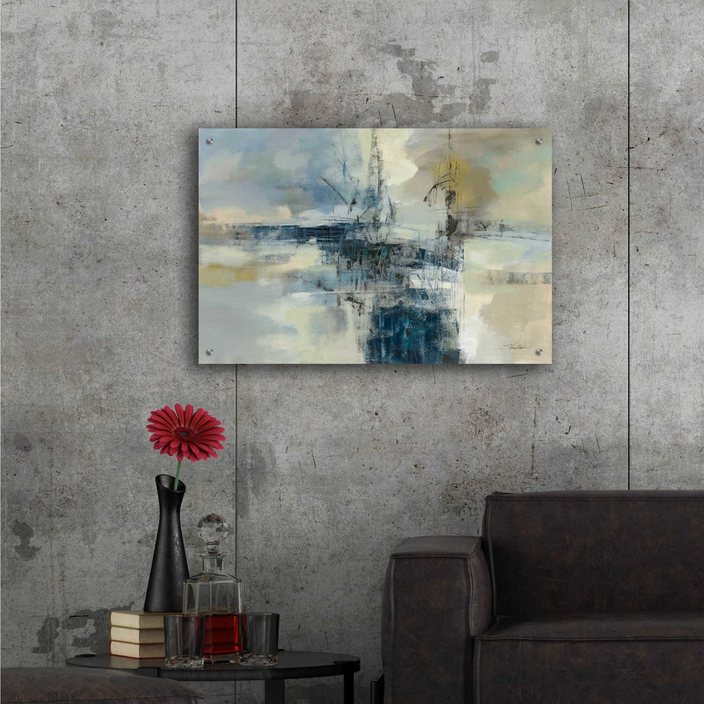 Epic Art 'Sea Port' by Silvia Vassileva, Acrylic Glass Wall Art,36x24