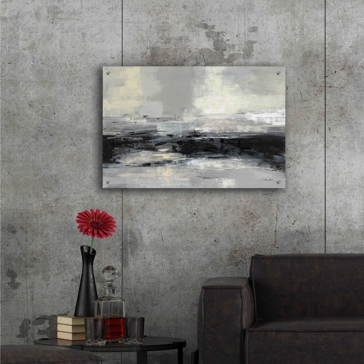 Epic Art 'Winter Road' by Silvia Vassileva, Acrylic Glass Wall Art,36x24