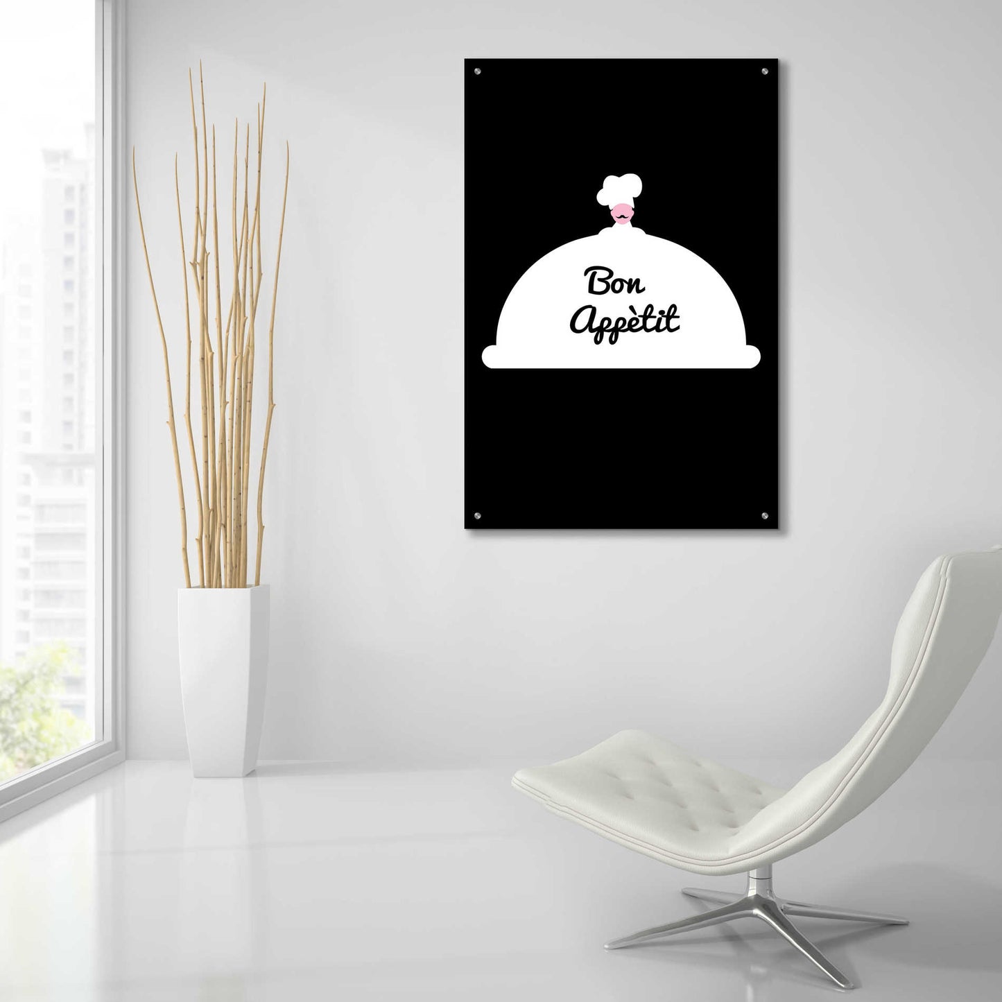 Epic Art 'Bon Appetit' by Cesare Bellassai, Acrylic Glass Wall Art,24x36
