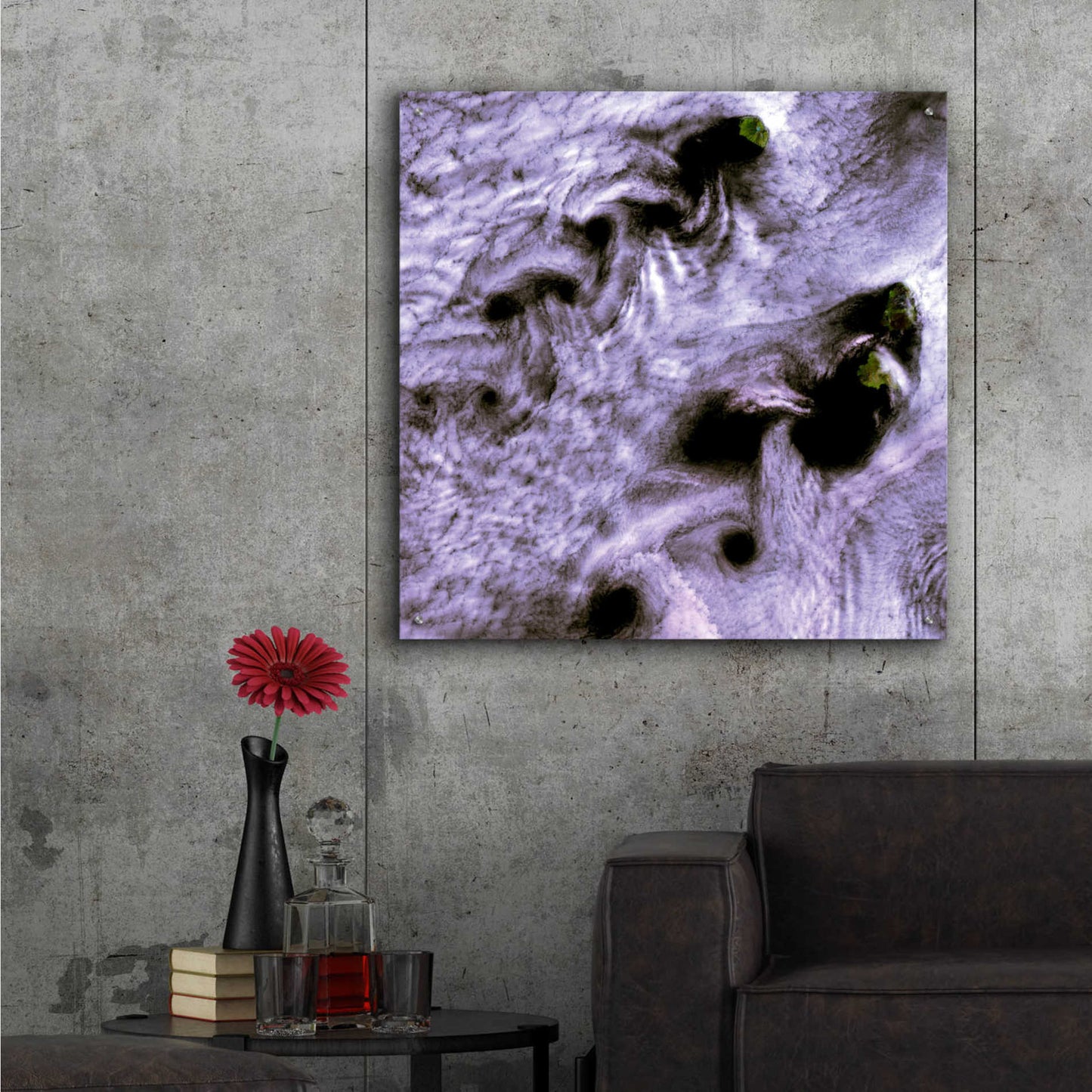 Epic Art 'Earth as Art: Broutona ' Acrylic Glass Wall Art,36x36
