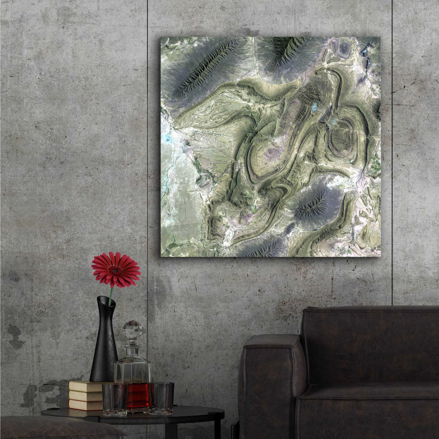 Epic Art 'Earth as Art: Coahuila ' Acrylic Glass Wall Art,36x36