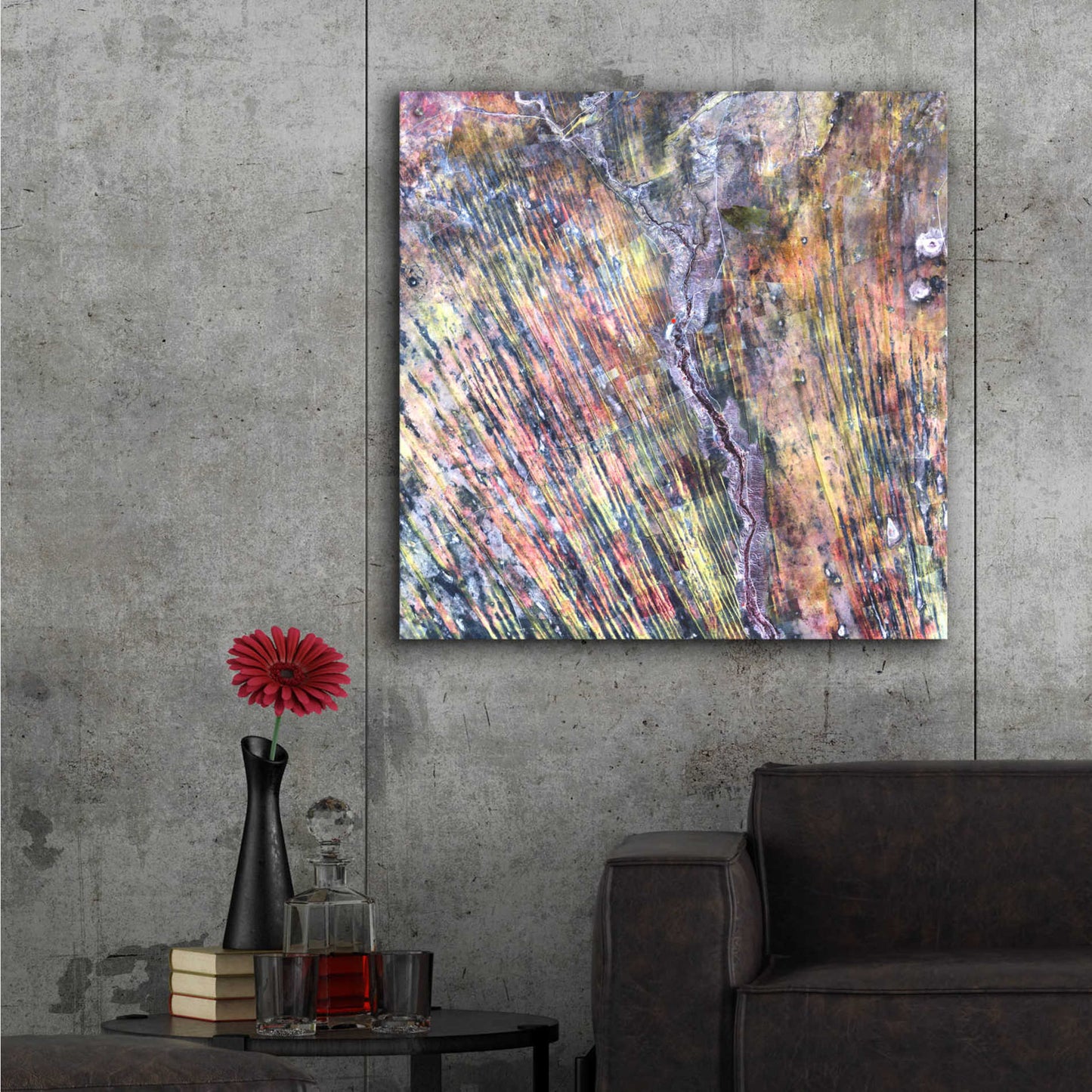 Epic Art 'Earth as Art: The Optimist' Acrylic Glass Wall Art,36x36