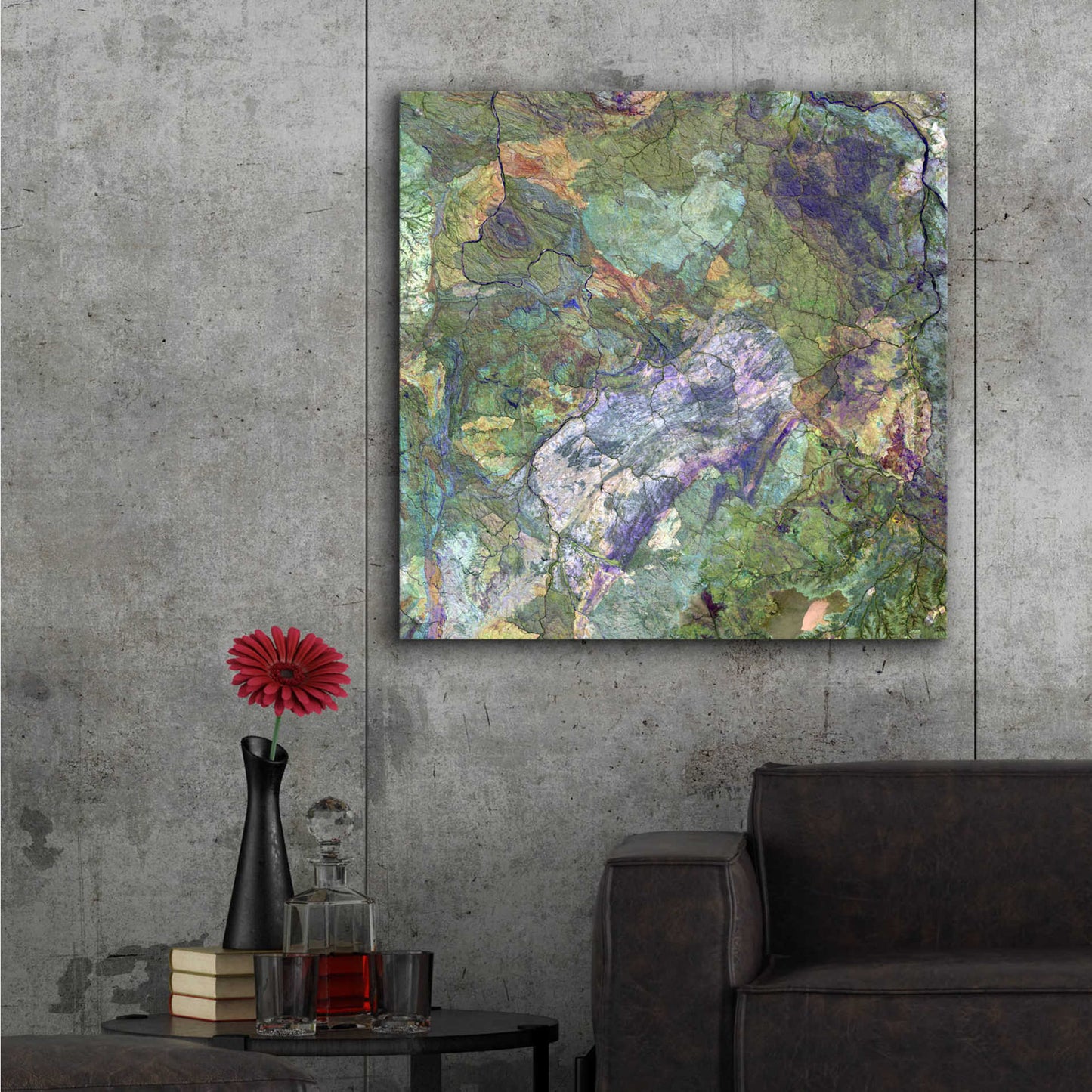 Epic Art 'Earth as Art: Great Sandy Desert' Acrylic Glass Wall Art,36x36
