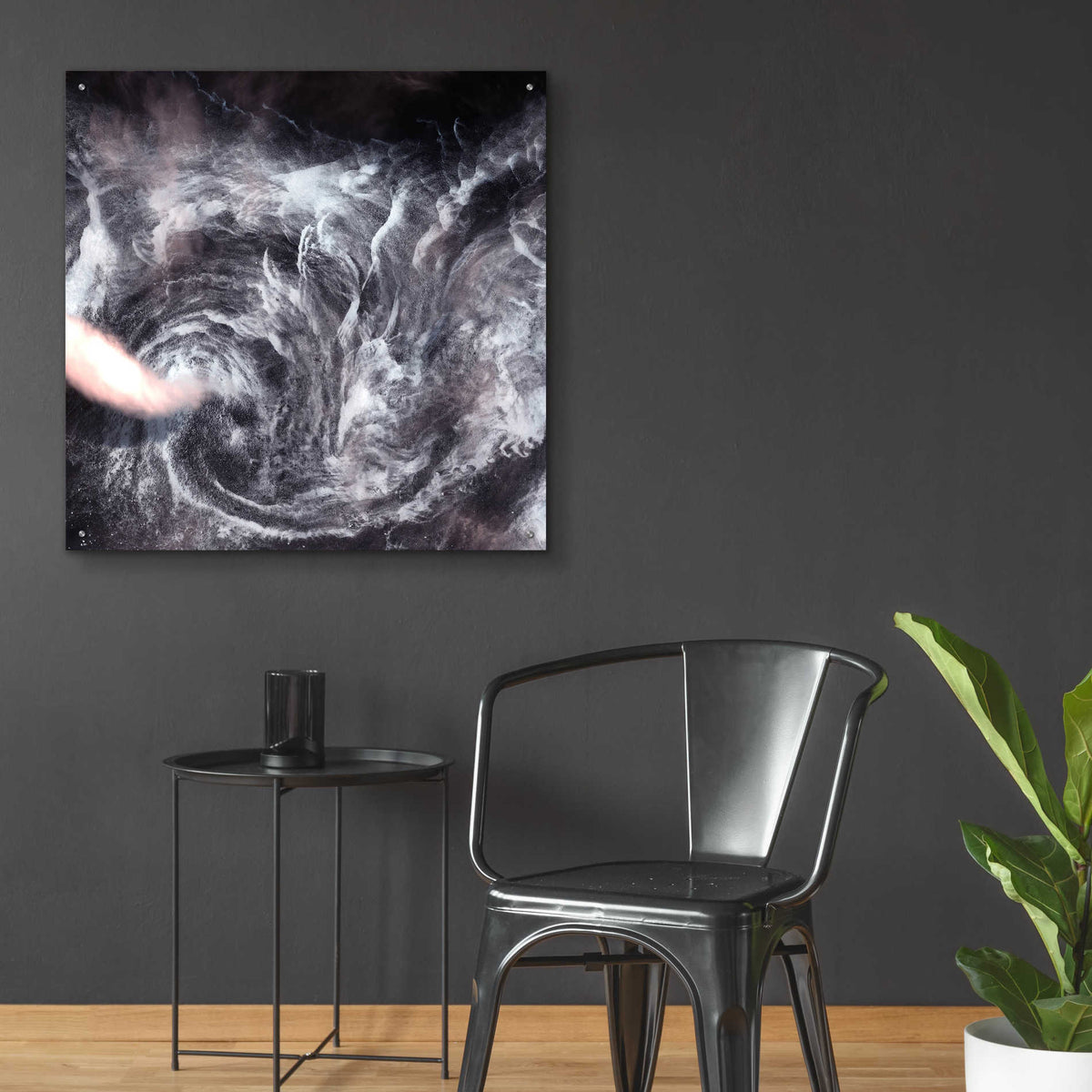 Epic Art 'Earth as Art: Whirlpool in the Air' Acrylic Glass Wall Art,36x36