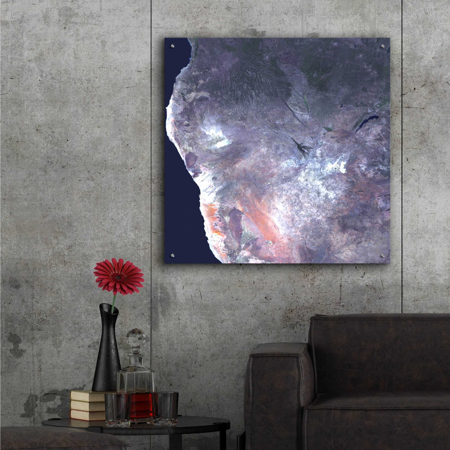 Epic Art 'Earth as Art: Africa ' Acrylic Glass Wall Art,36x36