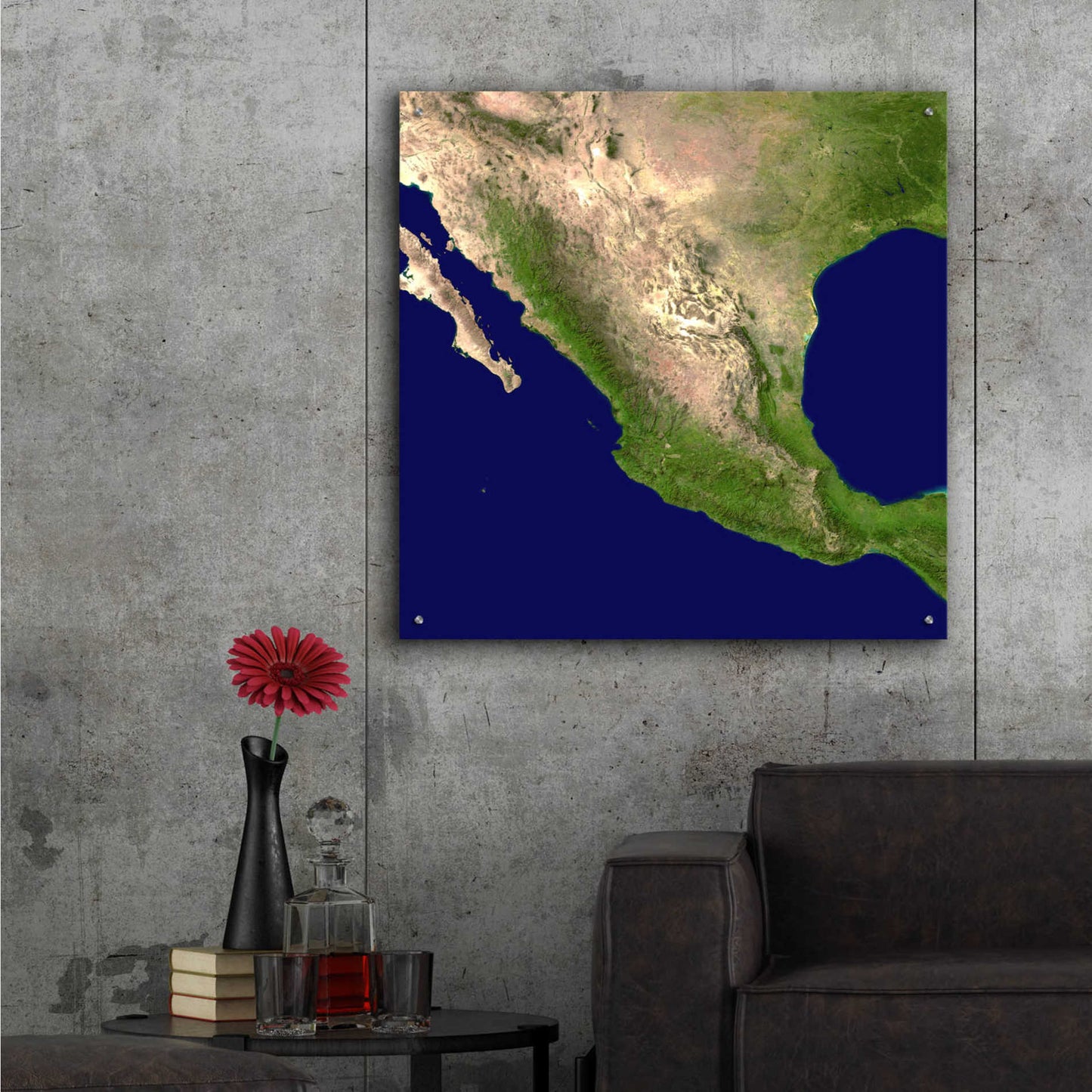 Epic Art 'Earth as Art: Mexico and Central America' Acrylic Glass Wall Art,36x36