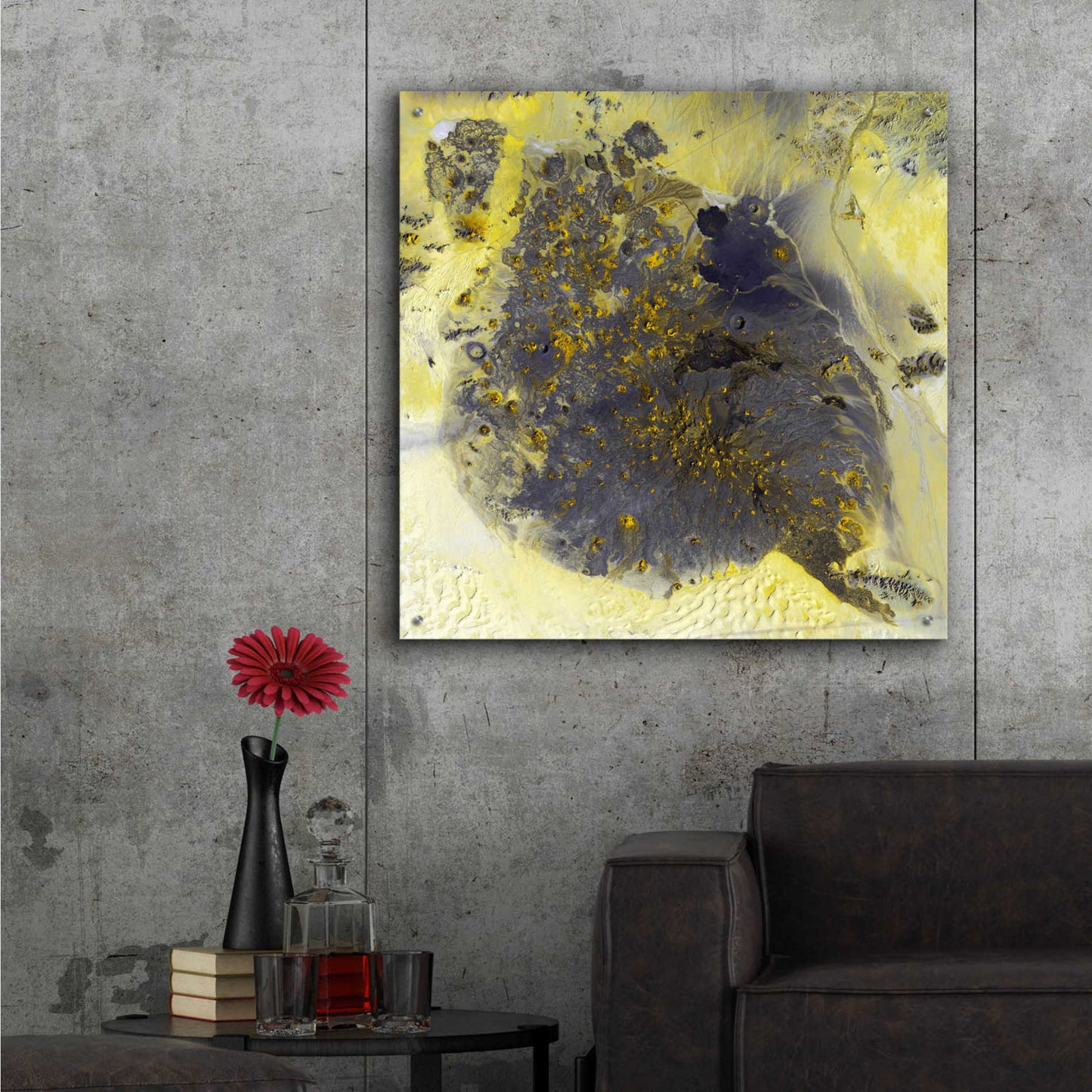 Epic Art 'Earth as Art: Pinacate Volcano' Acrylic Glass Wall Art,36x36