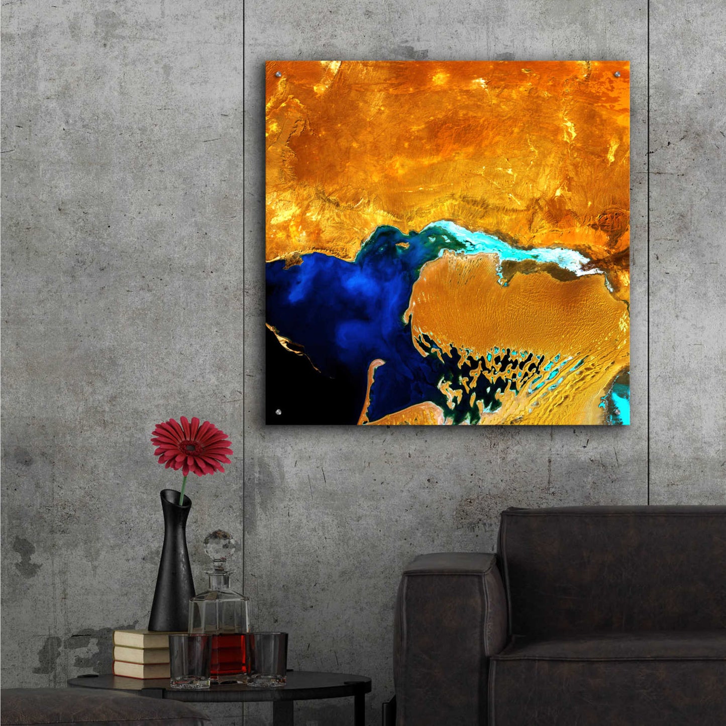 Epic Art 'Earth as Art: The Dardzha Monster,' Acrylic Glass Wall Art,36x36