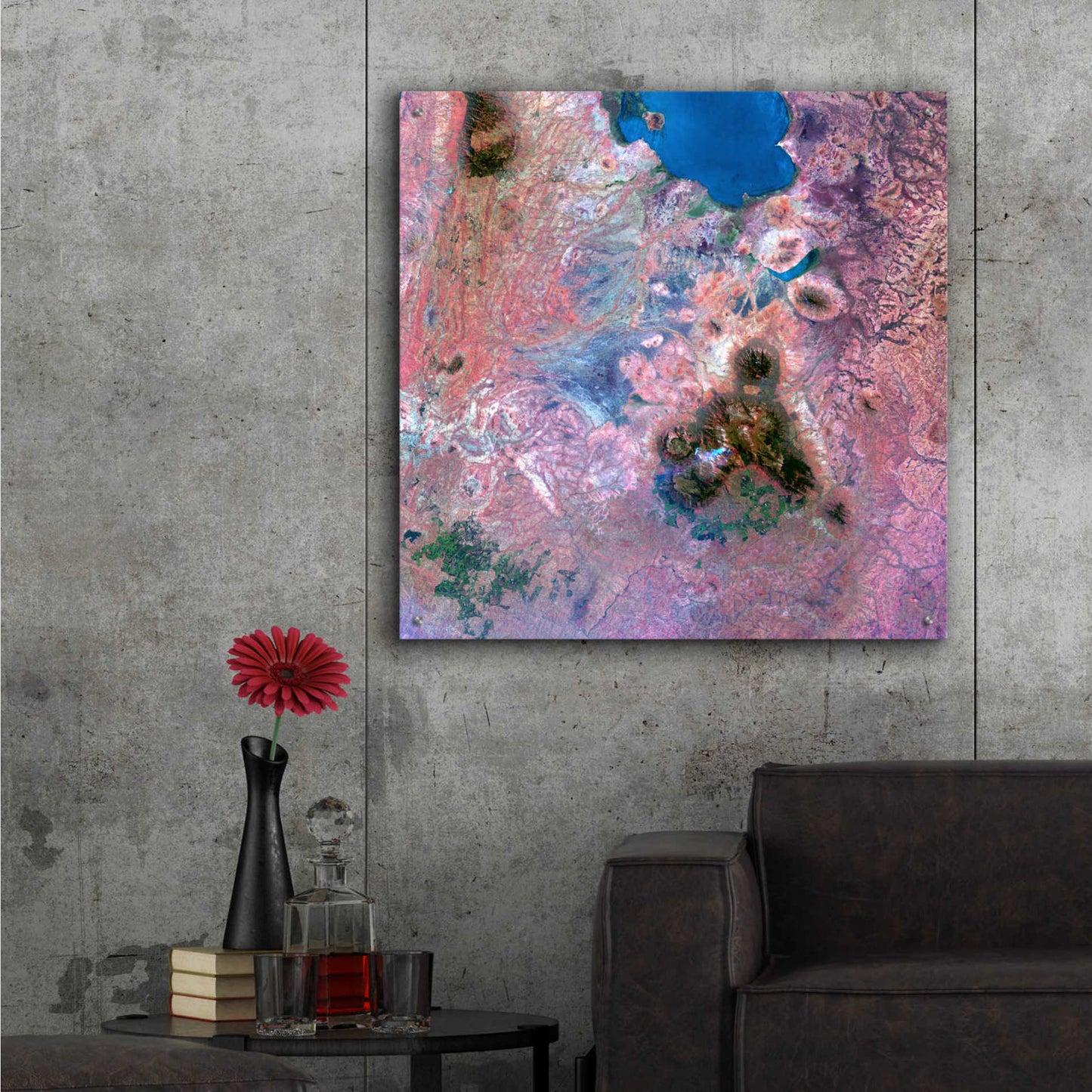 Epic Art 'Earth as Art: Mulanje Massif,' Acrylic Glass Wall Art,36x36