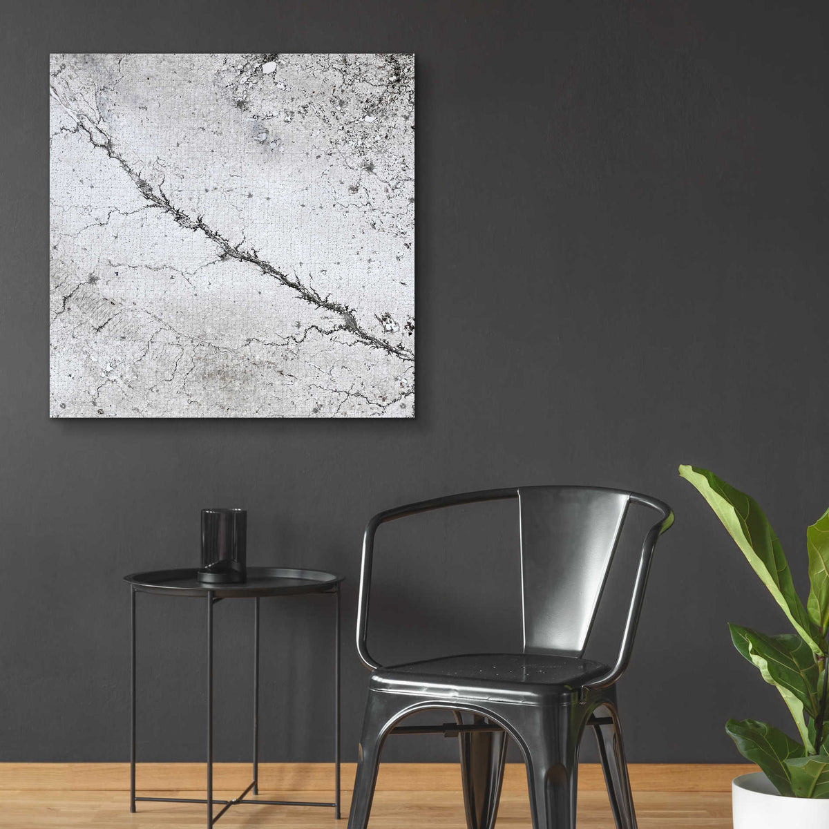 Epic Art 'Earth as Art: Bleak Midwinter,' Acrylic Glass Wall Art,36x36
