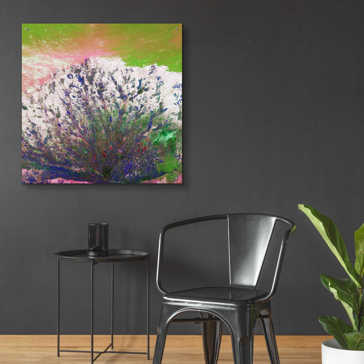 Epic Art 'Earth as Art: Fanned Out,' Acrylic Glass Wall Art,36x36