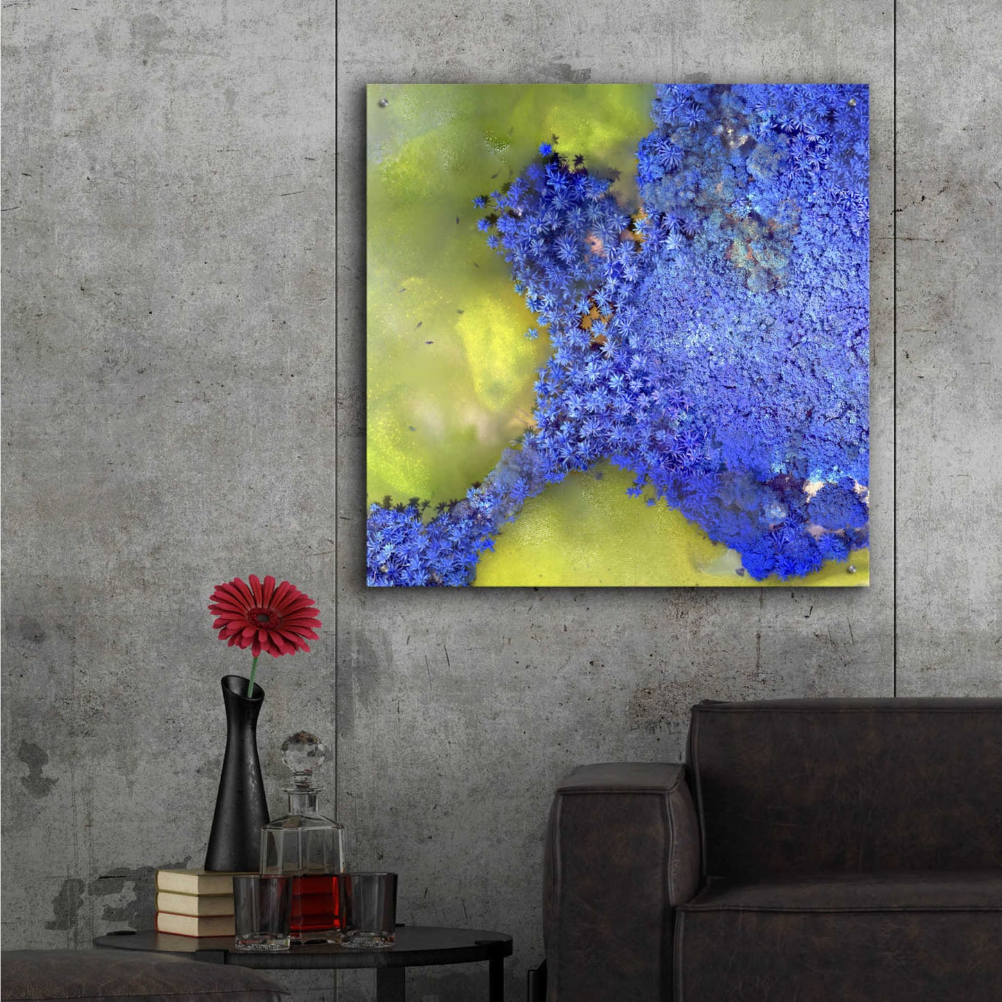 Epic Art 'Earth as Art: Palmyra,' Acrylic Glass Wall Art,36x36