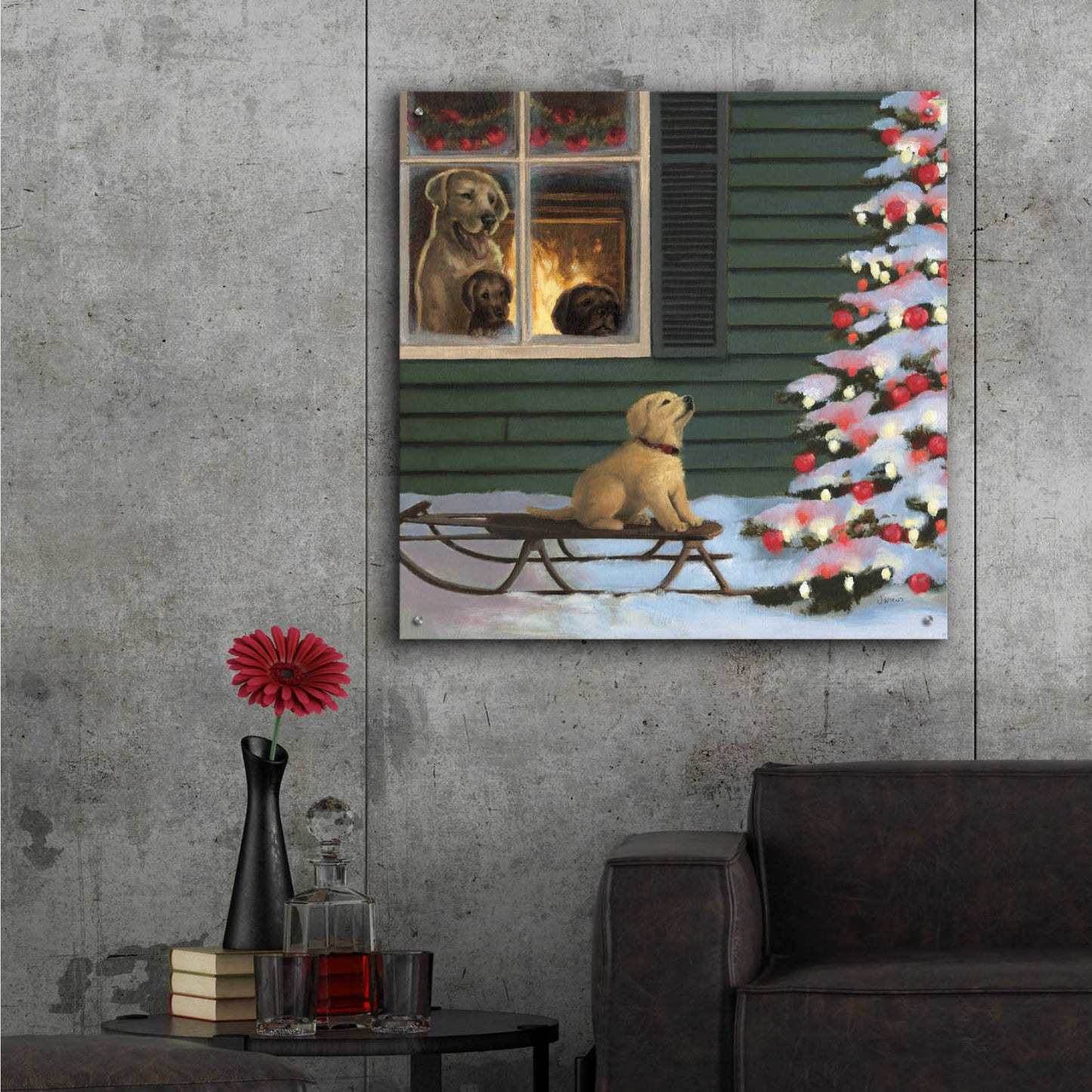 Epic Art 'Make a Wish' by James Wiens, Acrylic Glass Wall Art,36x36