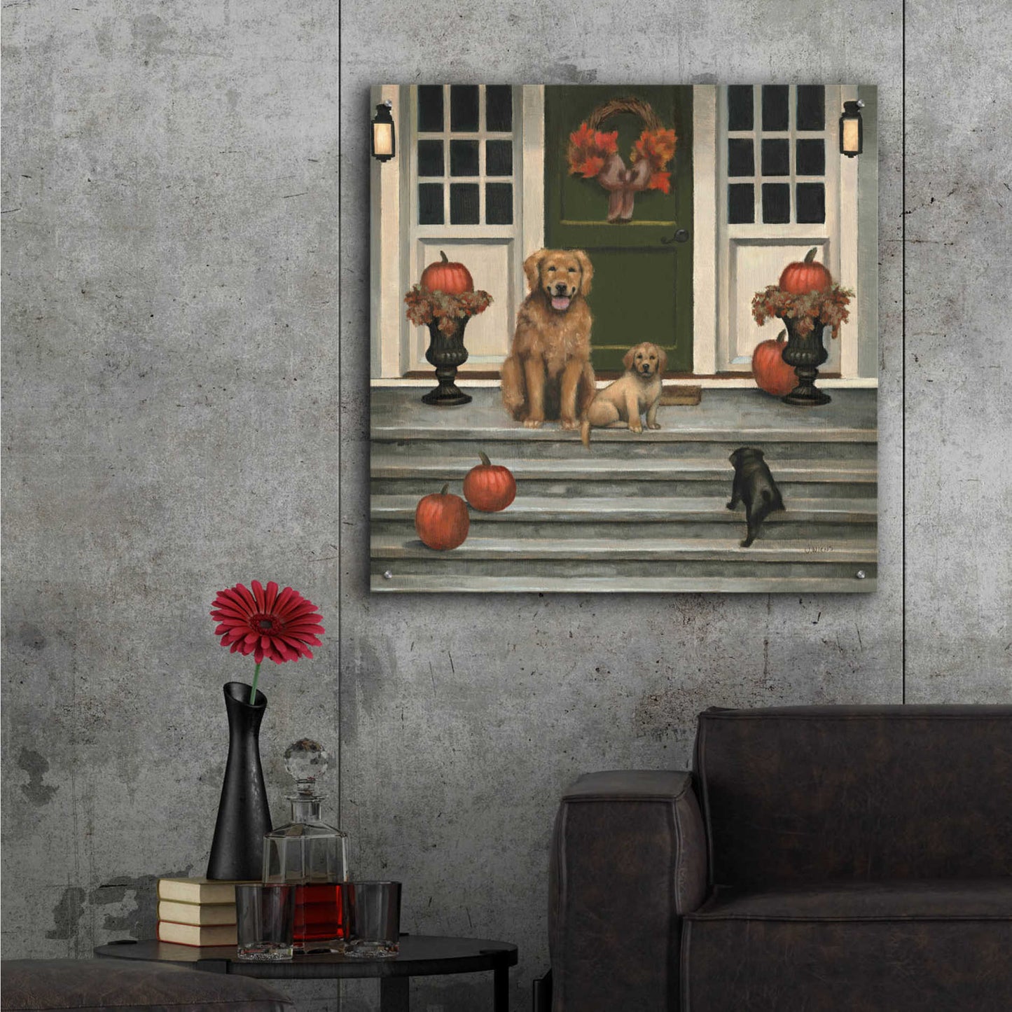 Epic Art 'Home Welcoming' by James Wiens, Acrylic Glass Wall Art,36x36