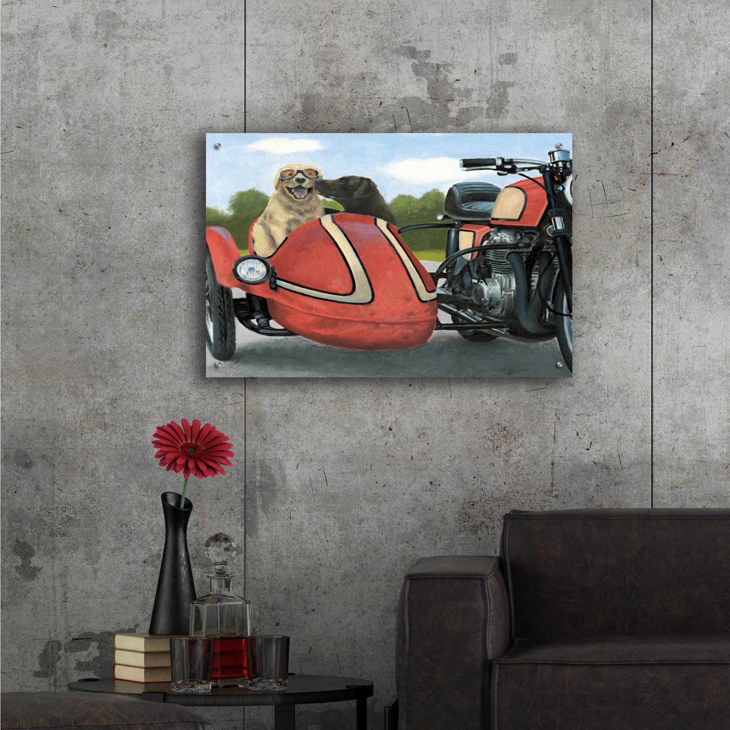Epic Art 'Born to Be Wild Crop' by James Wiens, Acrylic Glass Wall Art,36x24