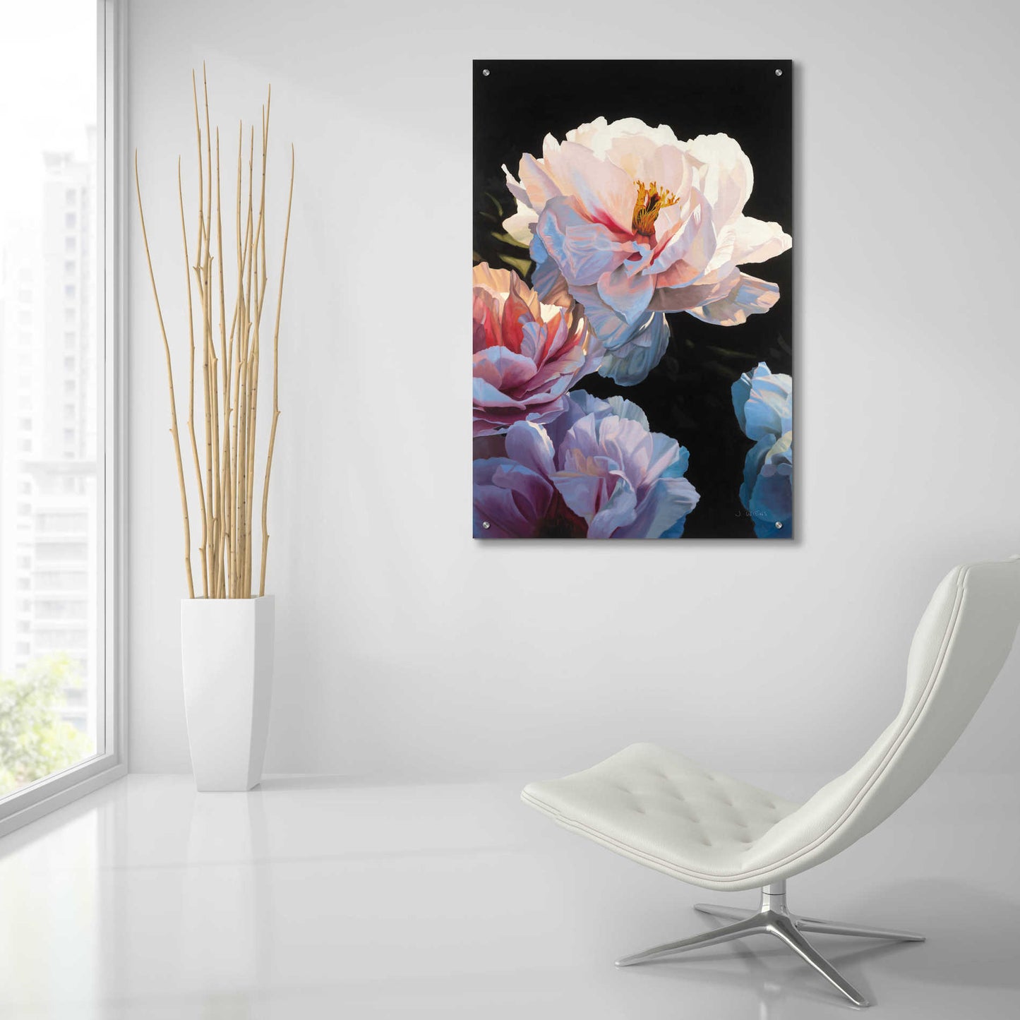 Epic Art 'Morning Glow II' by James Wiens, Acrylic Glass Wall Art,24x36