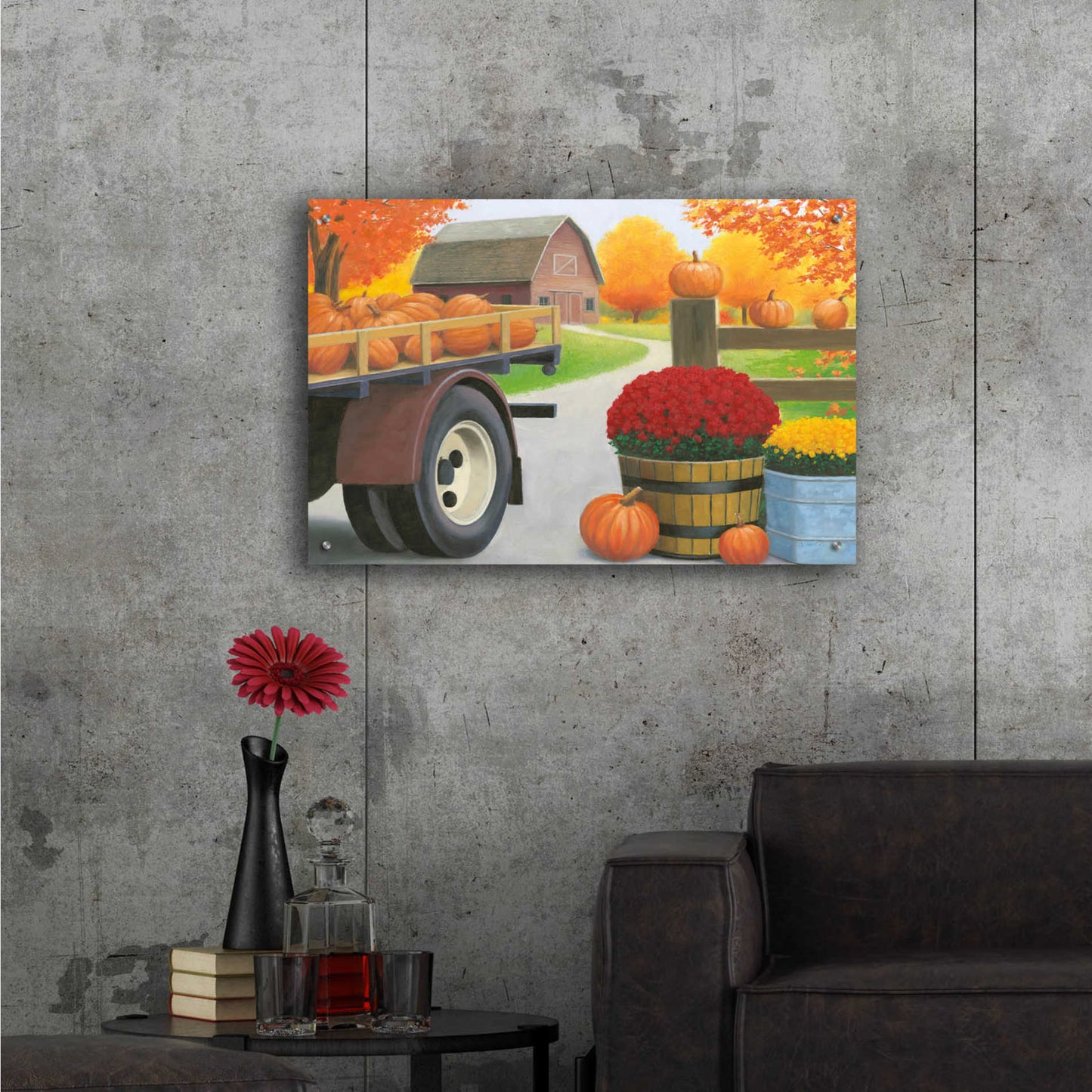 Epic Art 'Autumn Affinity I' by James Wiens, Acrylic Glass Wall Art,36x24
