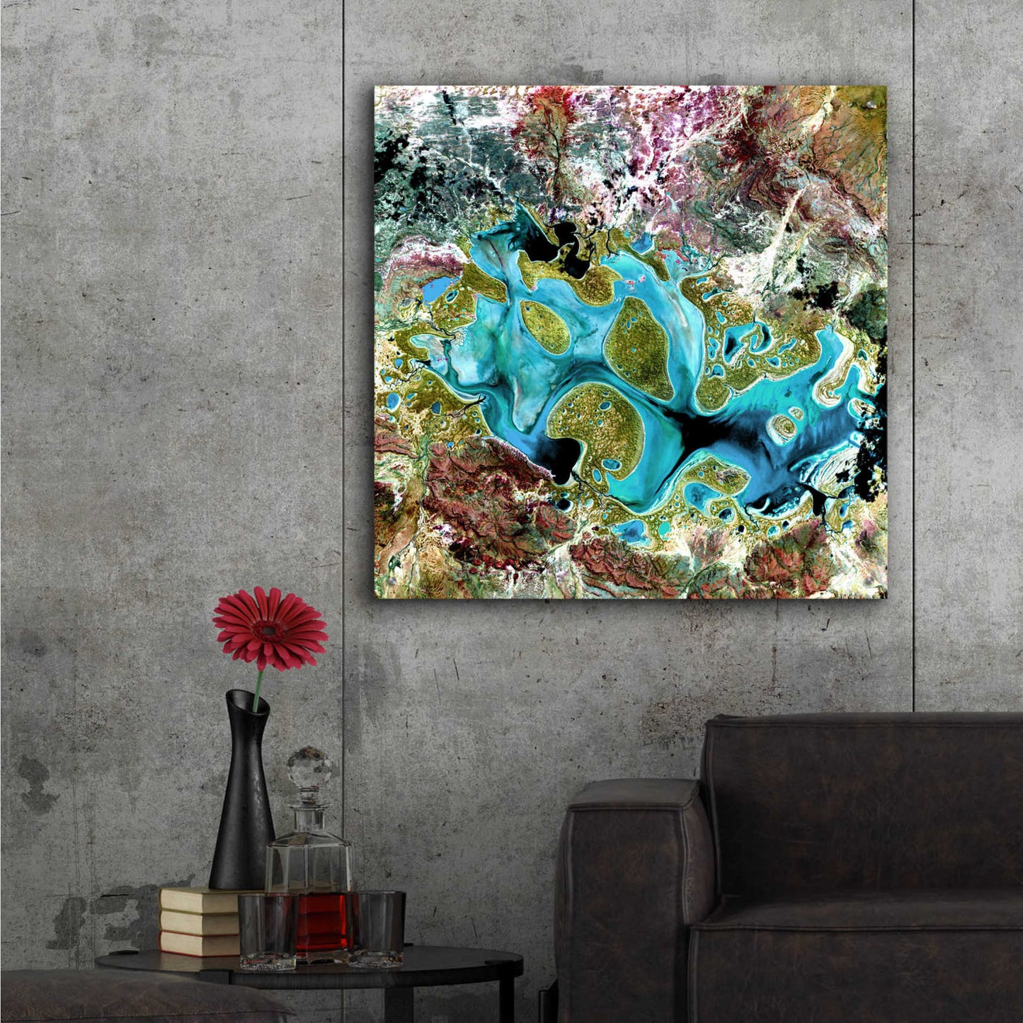 Epic Art 'Carnegie,' Acrylic Glass Wall Art,36x36