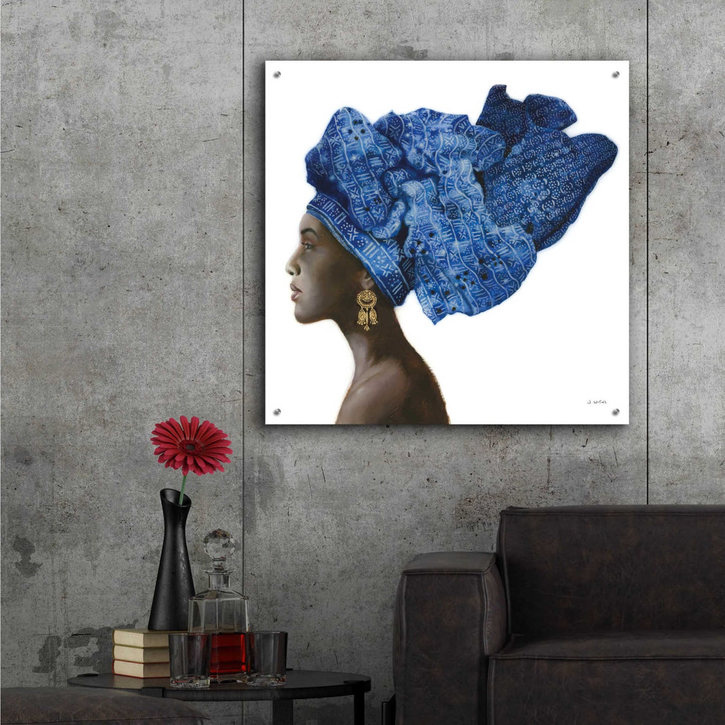 Epic Art 'Pure Style' by James Wiens, Acrylic Glass Wall Art,36x36