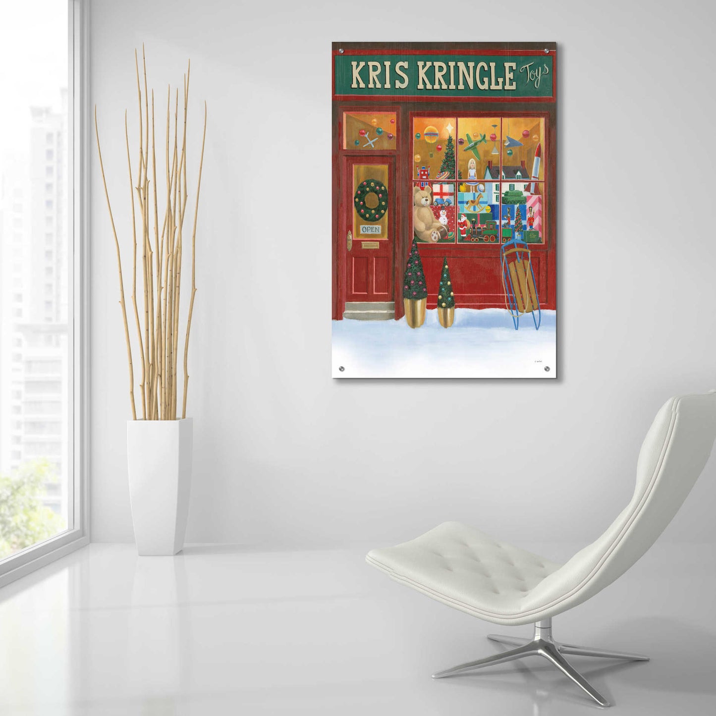 Epic Art 'Holiday Moments III' by James Wiens, Acrylic Glass Wall Art,24x36