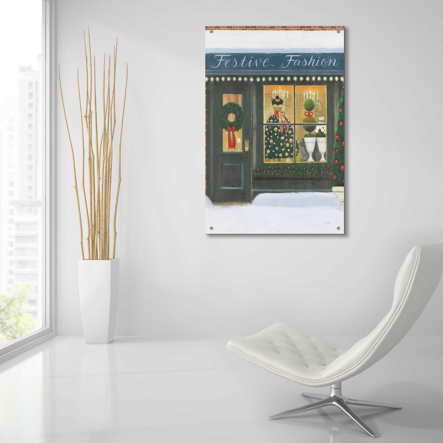 Epic Art 'Holiday Moments VI' by James Wiens, Acrylic Glass Wall Art,24x36