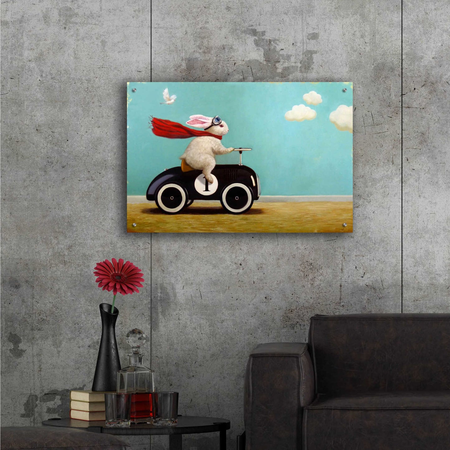 Epic Art 'Road Trip' by Lucia Heffernan, Acrylic Glass Wall Art,36x24