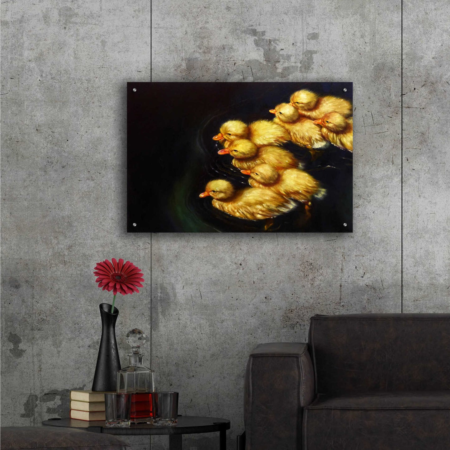 Epic Art 'Crossing' by Lucia Heffernan, Acrylic Glass Wall Art,36x24